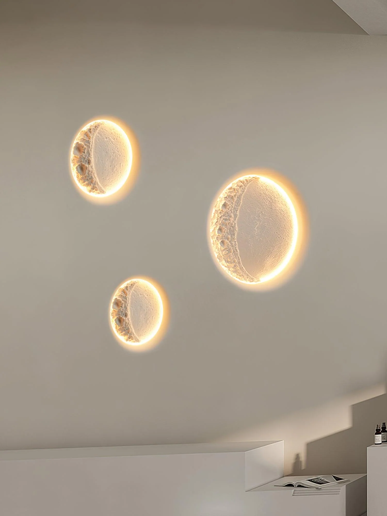 Lustra Wall Lamp Gypsum Moon - Image 23