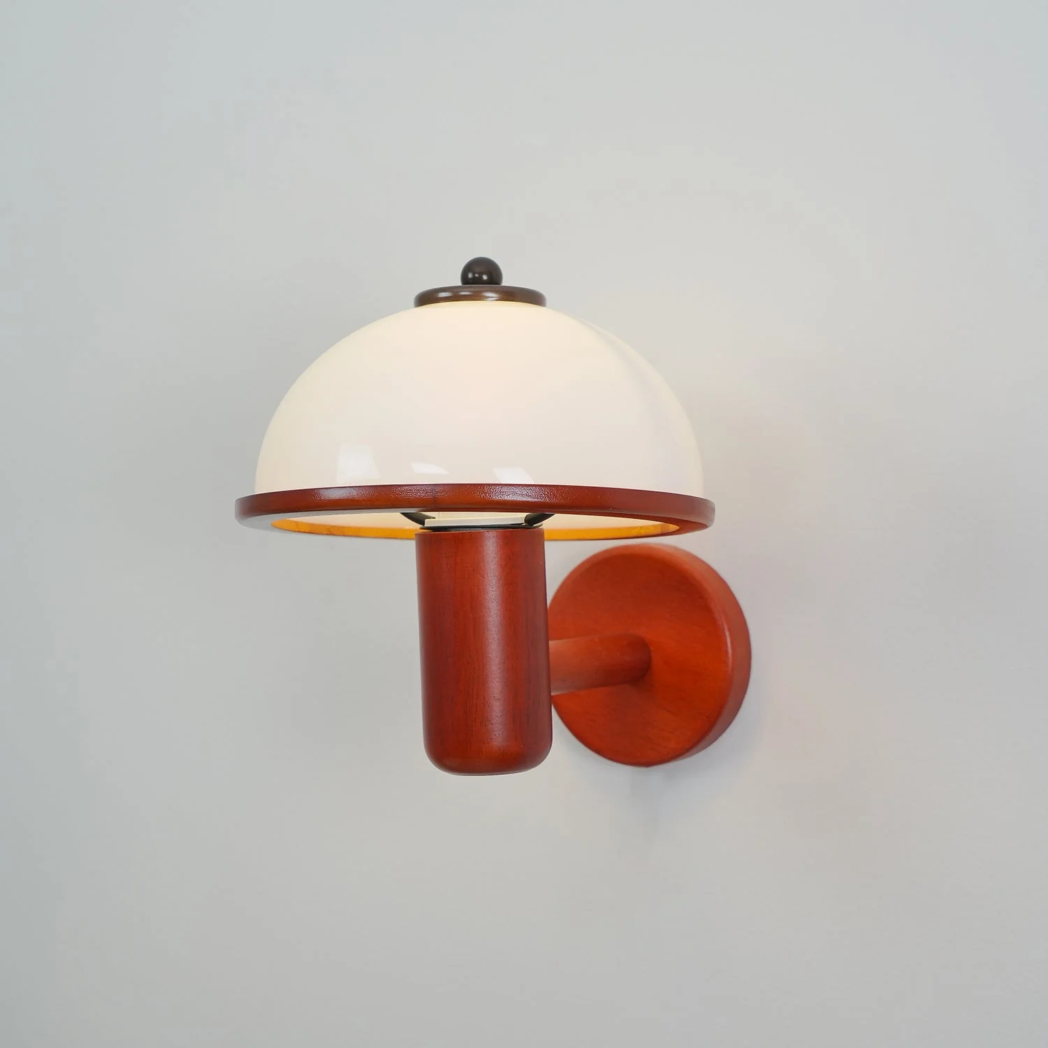 Lustra Wall Lamp Mushroom Wood Oak - Image 37