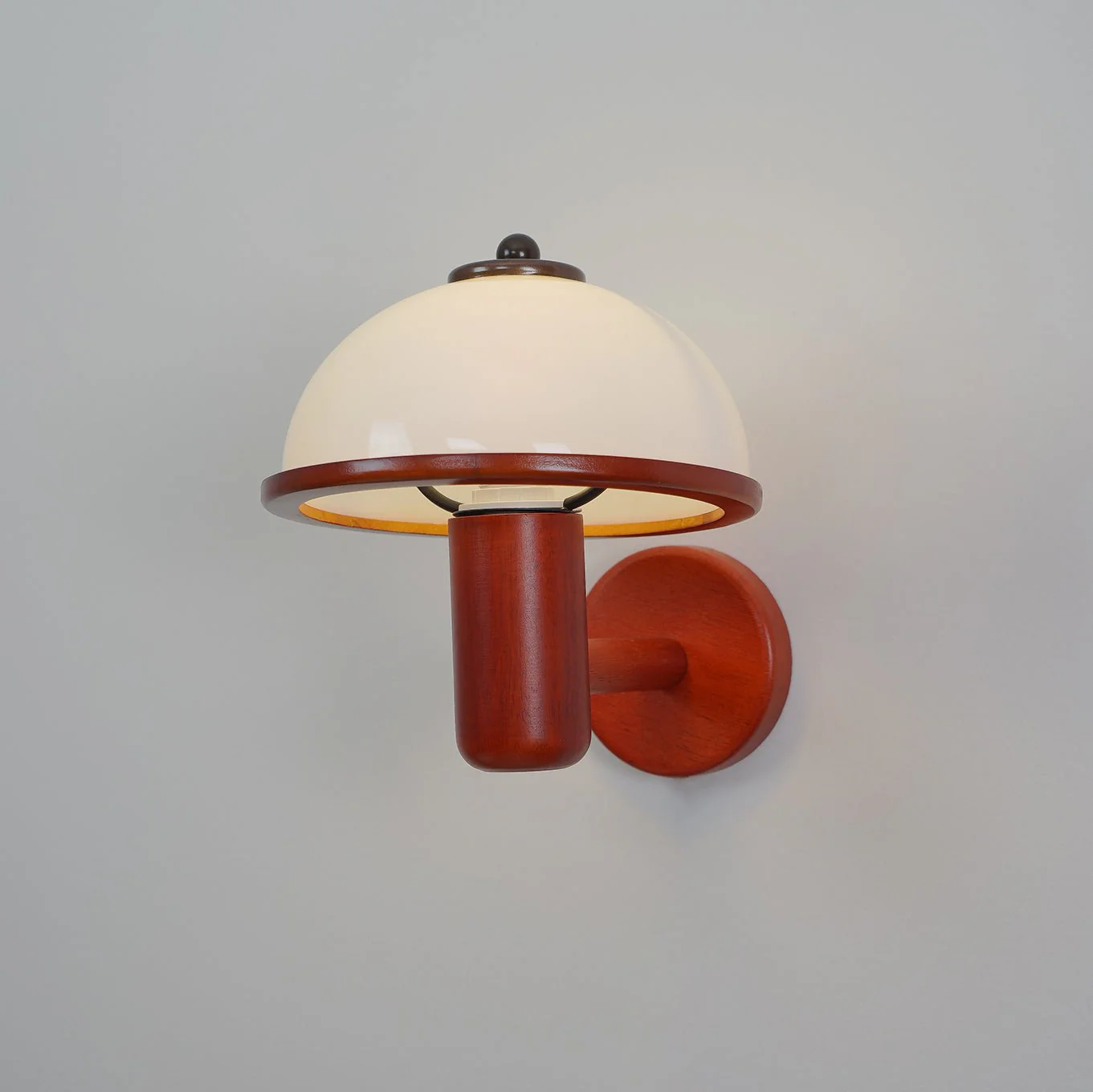 Lustra Wall Lamp Mushroom Wood Oak - Image 38
