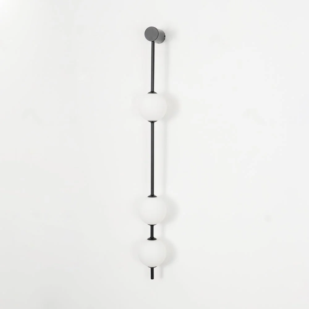 Lustra Wall Lamp Vertical Balls Brass - Image 15