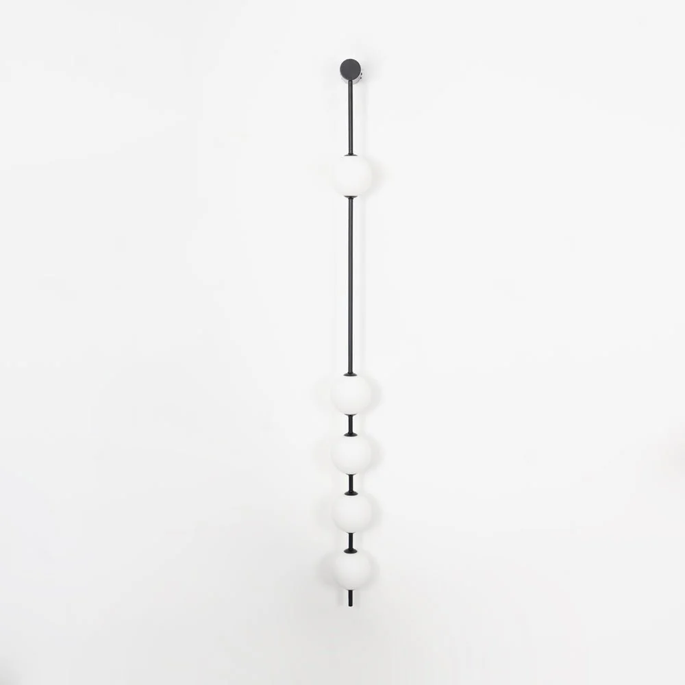 Lustra Wall Lamp Vertical Balls Brass - Image 17