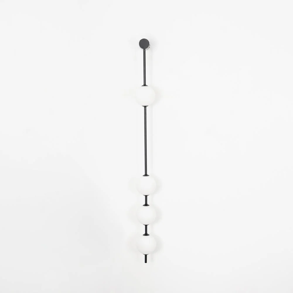Lustra Wall Lamp Vertical Balls Brass - Image 54