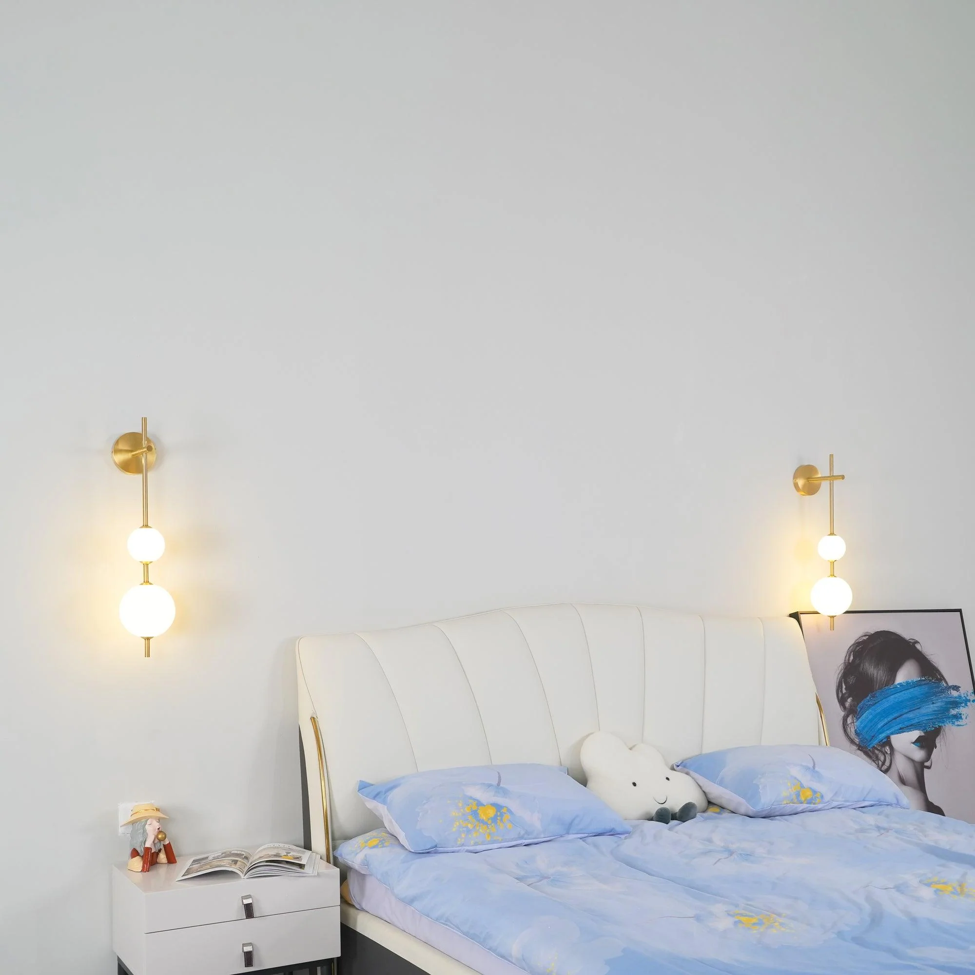 Lustra Wall Lamp Vertical Globe Minimalist - Image 20