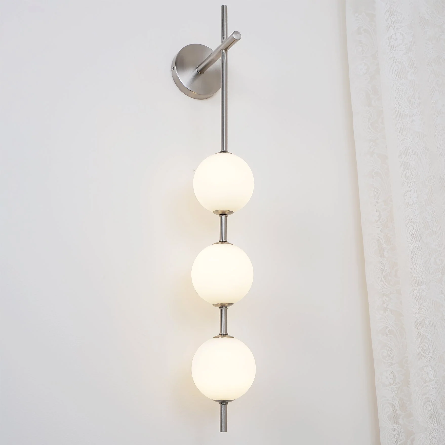 Lustra Wall Lamp Vertical Globe Minimalist - Image 27