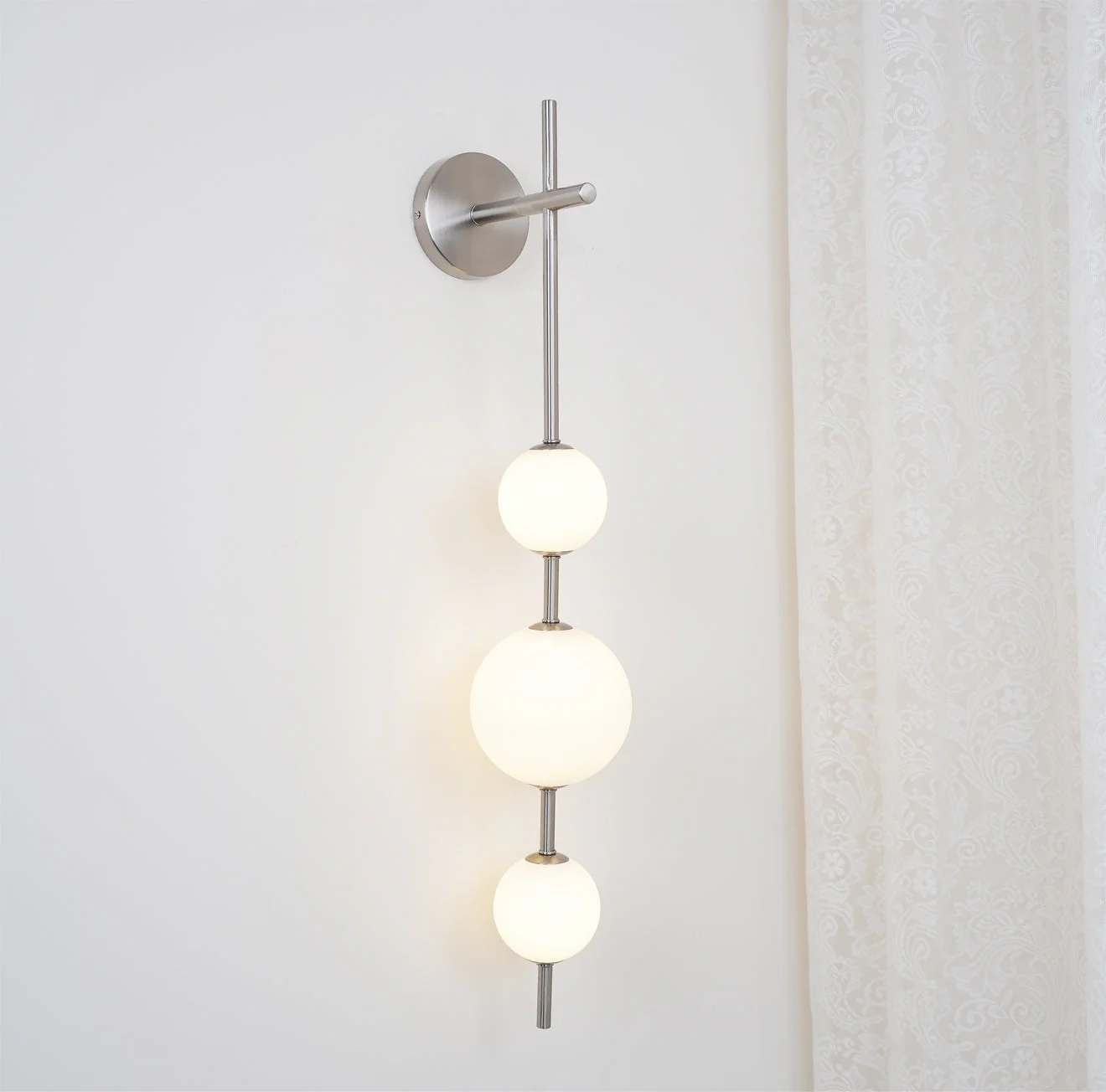 Lustra Wall Lamp Vertical Globe Minimalist - Image 32
