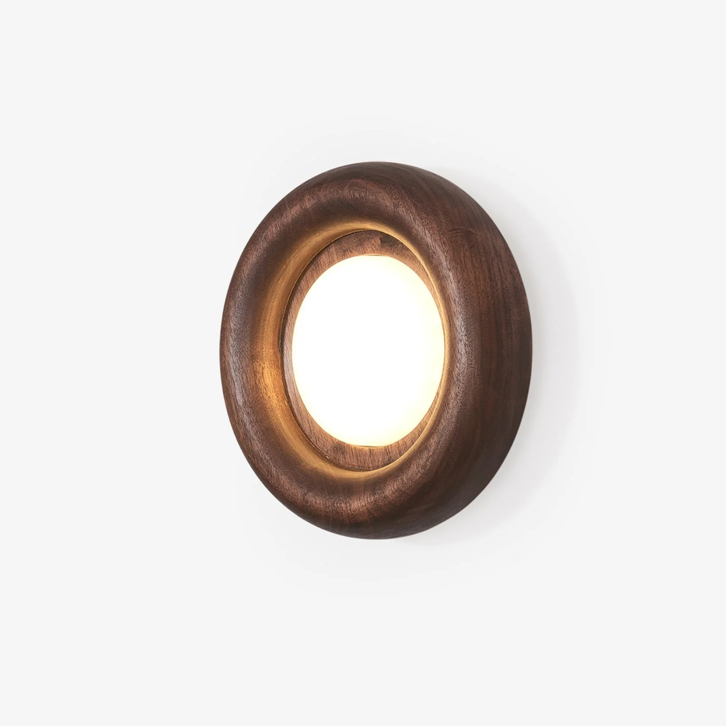 Lustra Wall Lamp Wooden Frame Glow