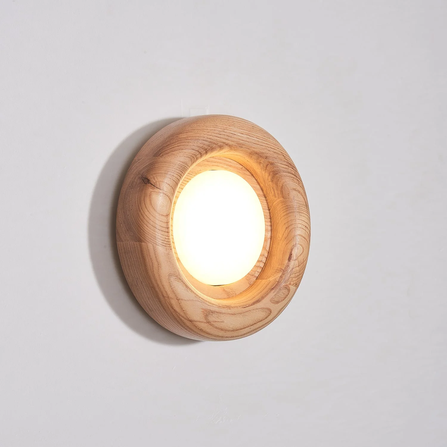 Lustra Wall Lamp Wooden Frame Glow - Image 3