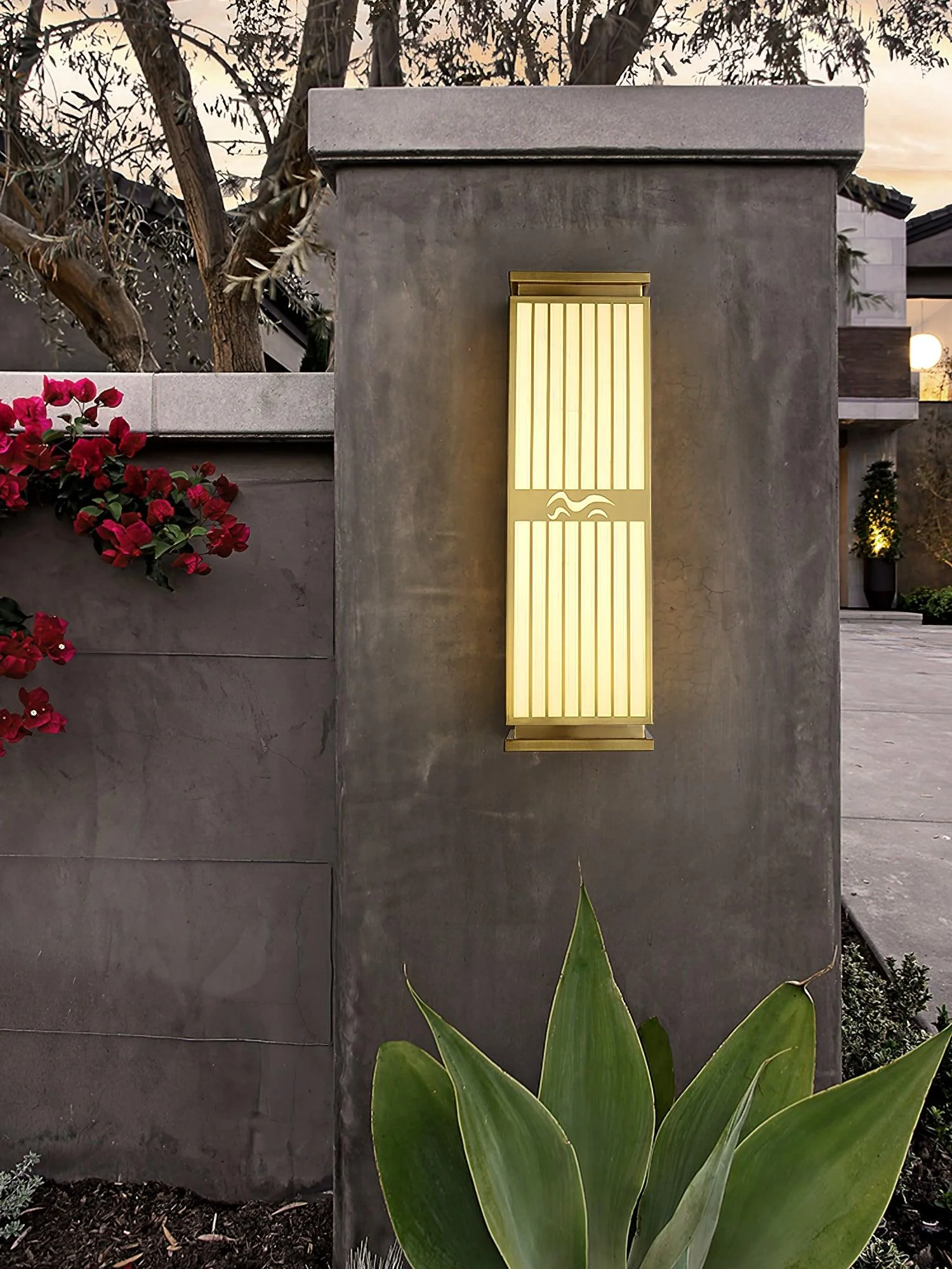 Lustra Wall Light Brass Oriental for Entryway - Image 2