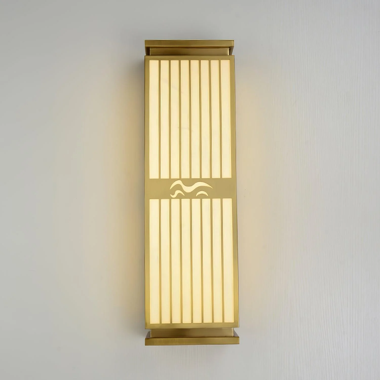 Lustra Wall Light Brass Oriental for Entryway - Image 5