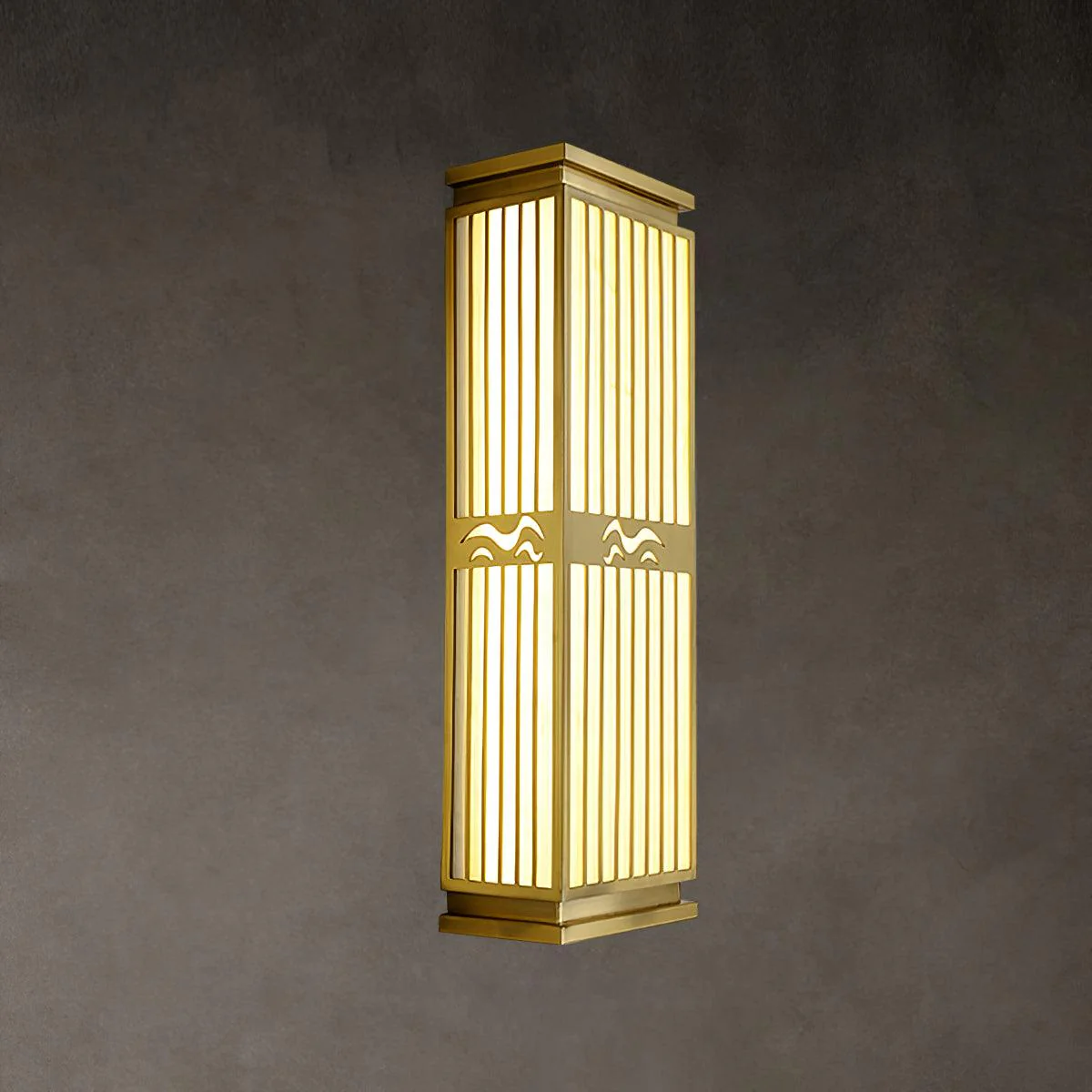Lustra Wall Light Brass Oriental for Entryway - Image 7