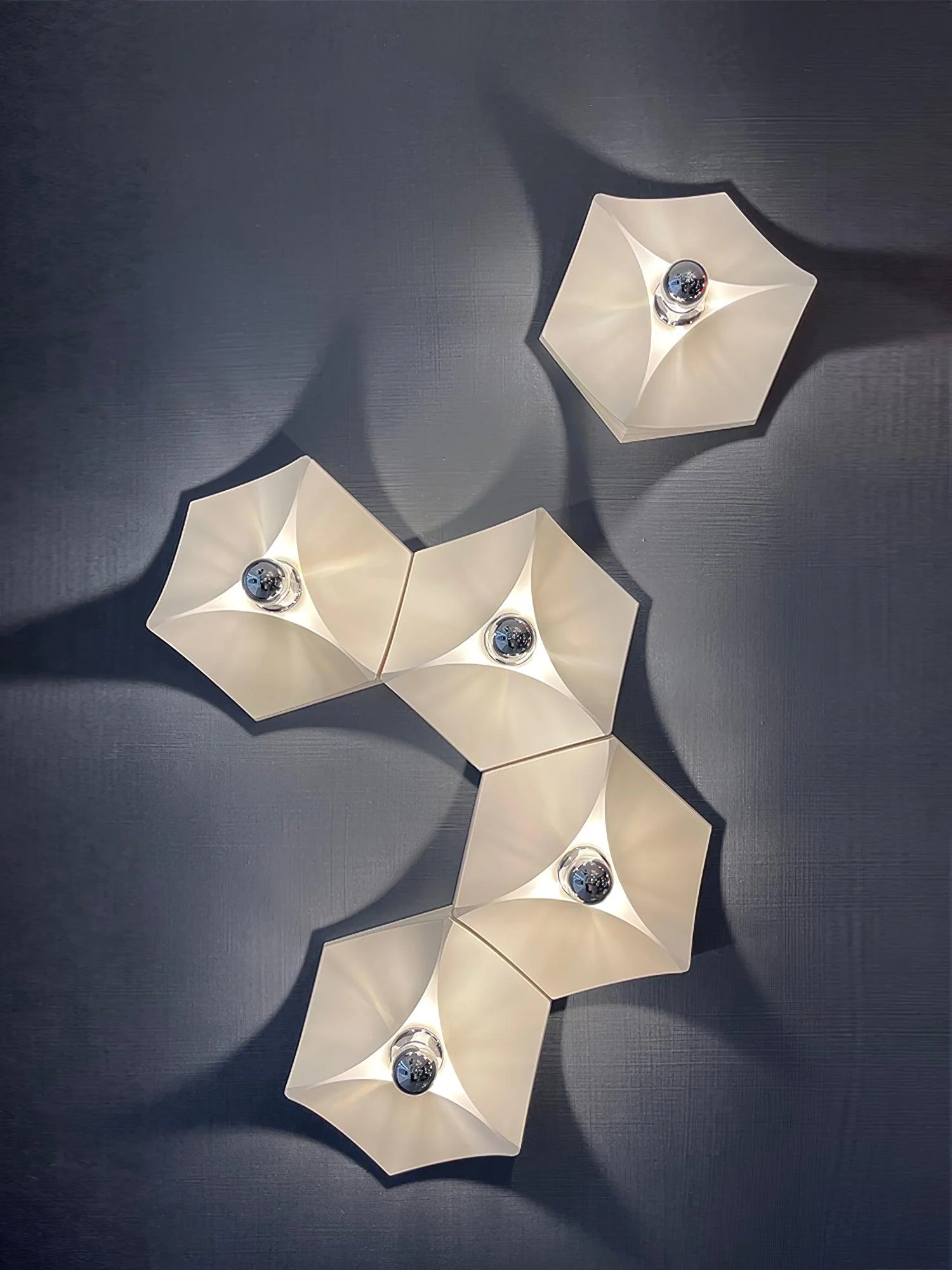 Lustra Wall Light Fabric Geometric - Image 14