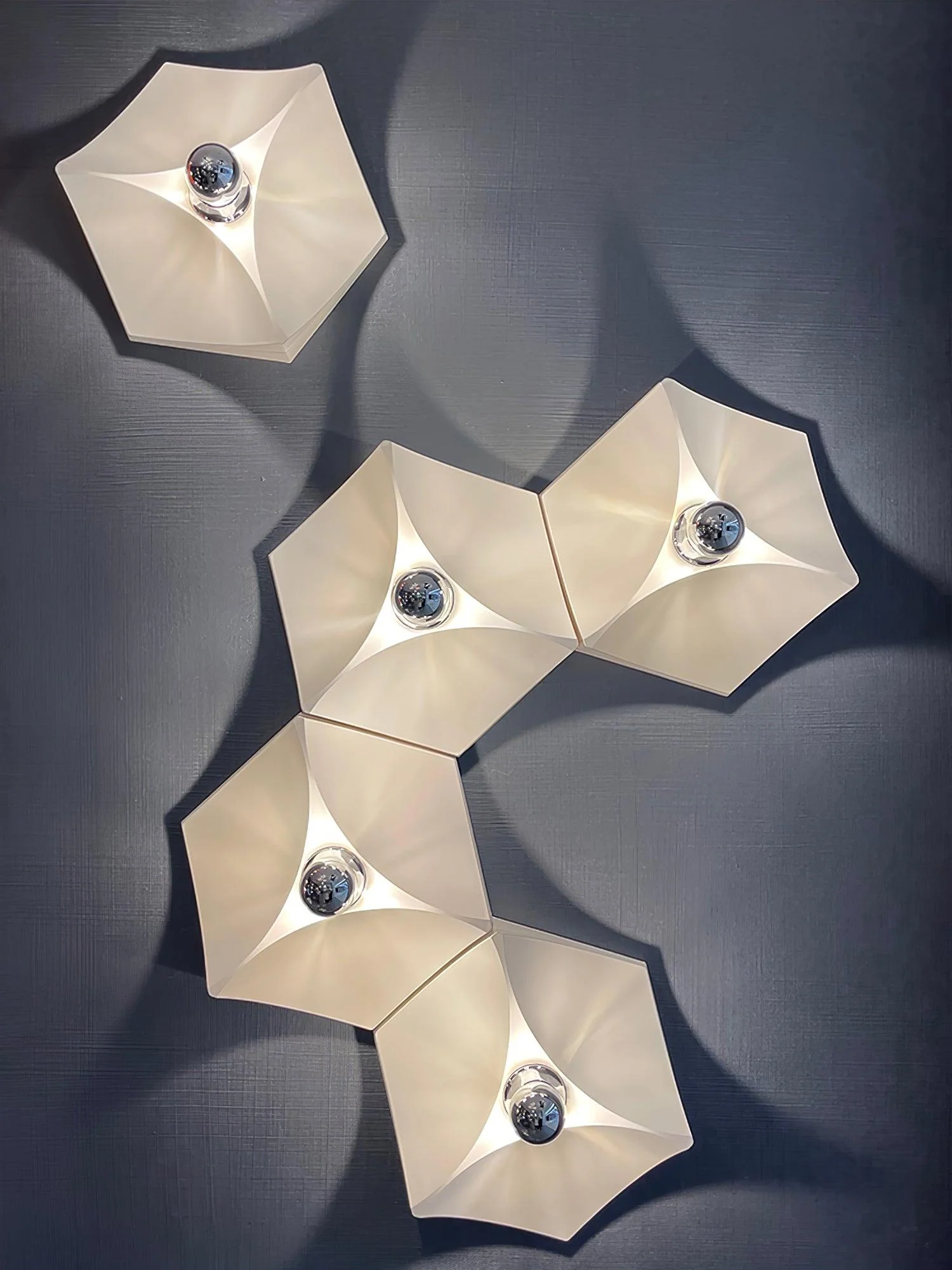 Lustra Wall Light Fabric Geometric - Image 24