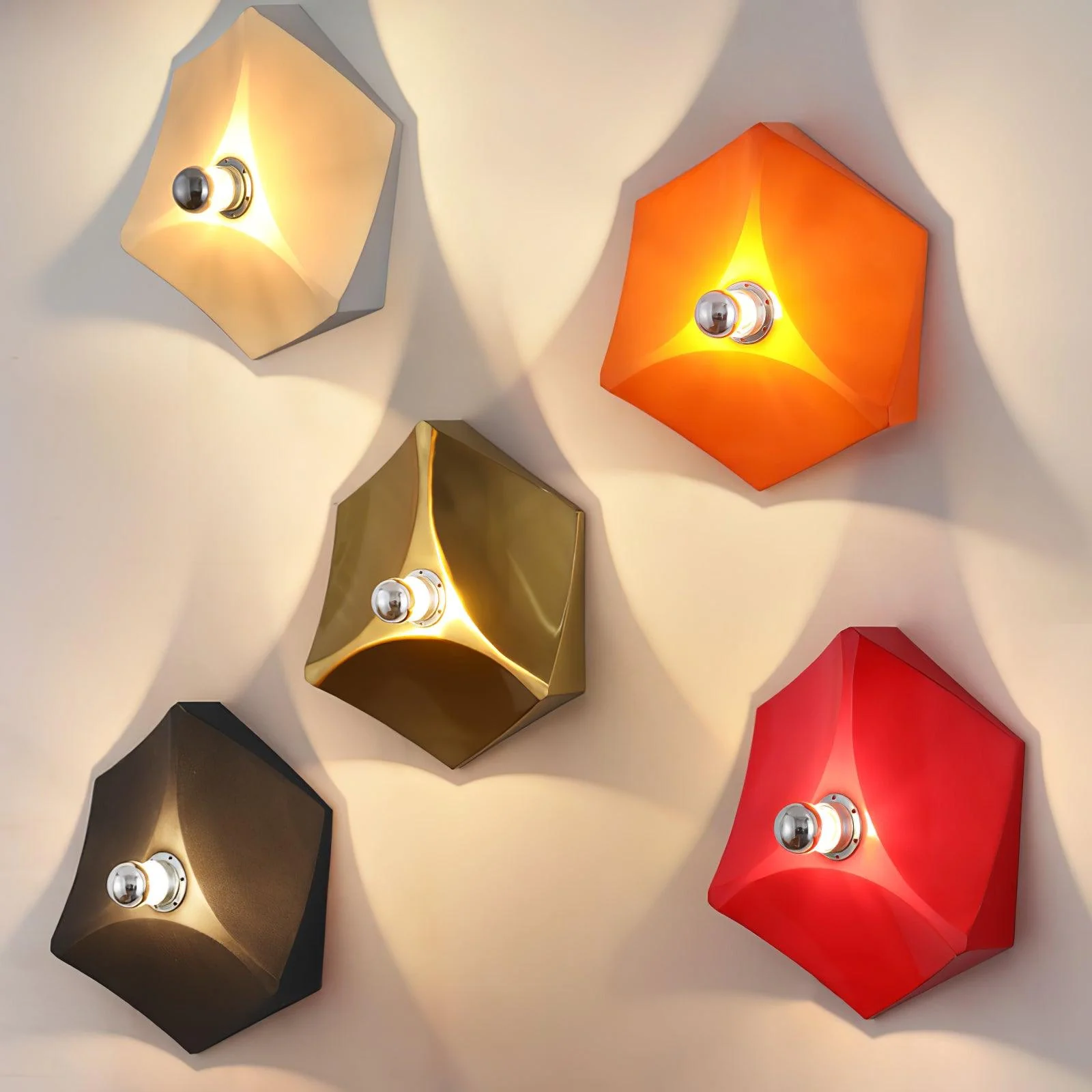 Lustra Wall Light Fabric Geometric - Image 40