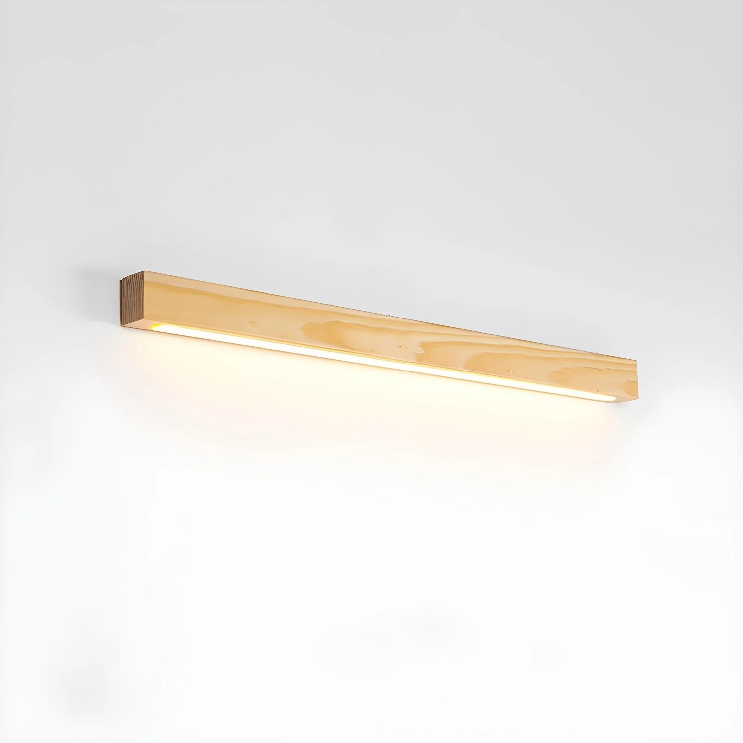 Lustra Wall Light Wood Linear Minimalist LED - Image 17