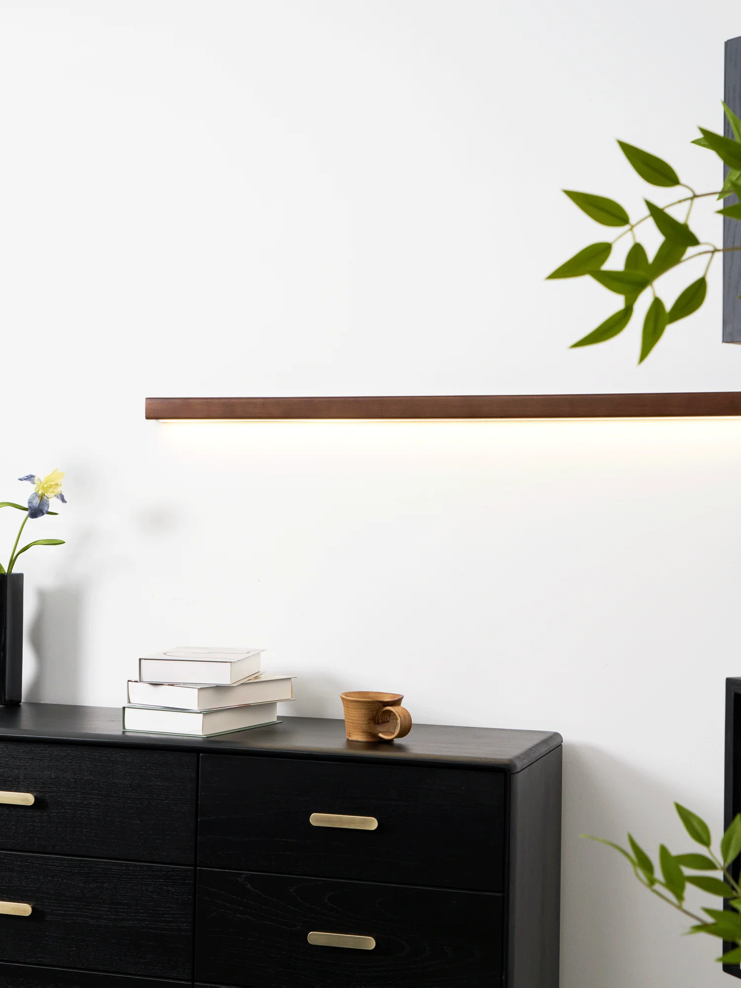 Lustra Wall Light Wood Linear Minimalist LED - Image 28