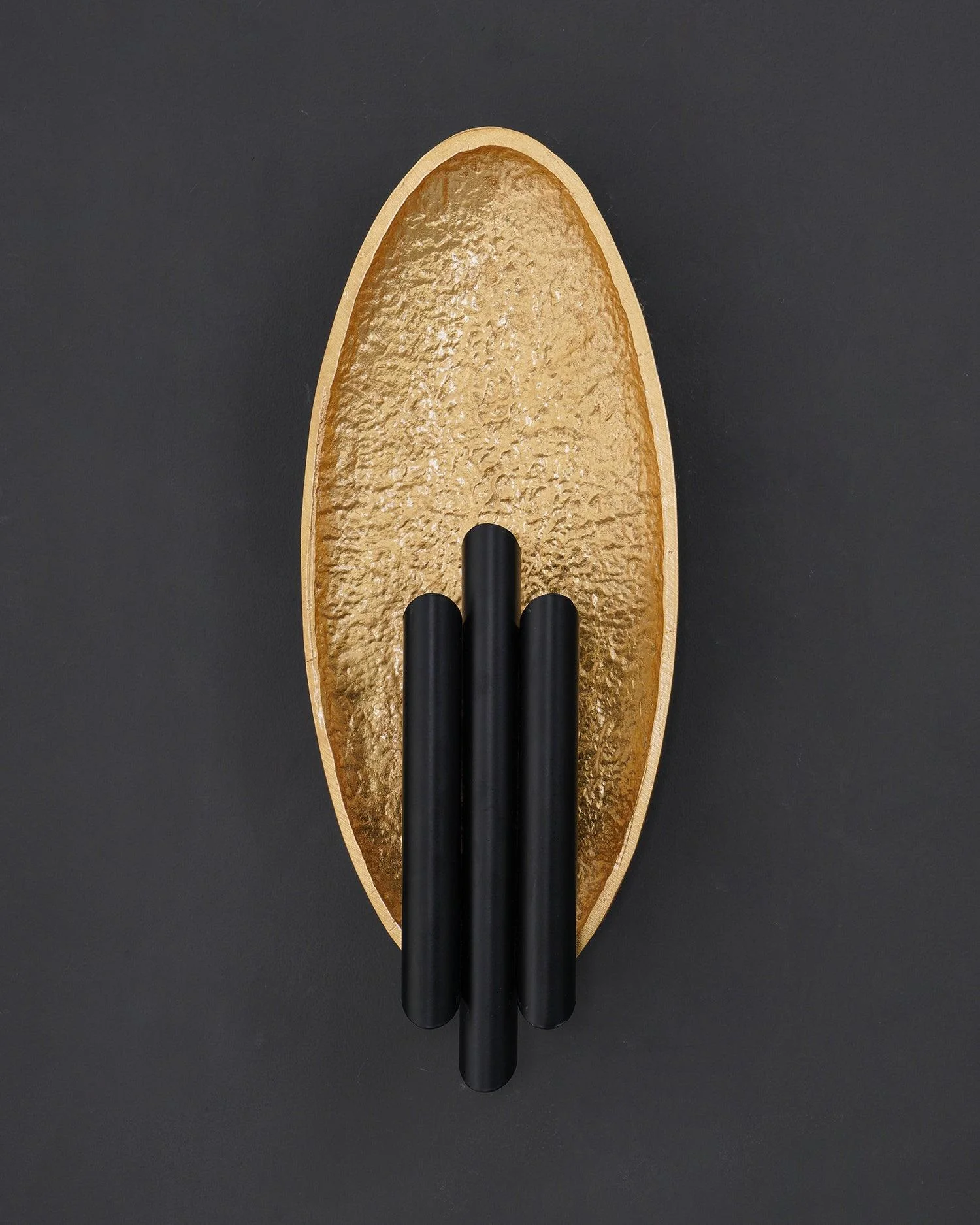 Lustra Wall Sconce Gold Black Minimalist - Image 12