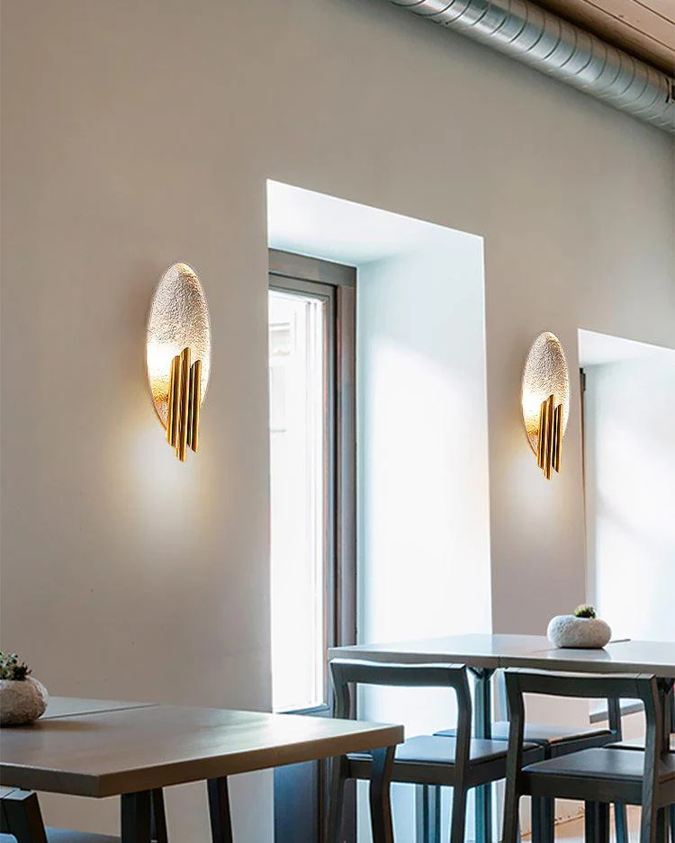 Lustra Wall Sconce Gold Black Minimalist - Image 15
