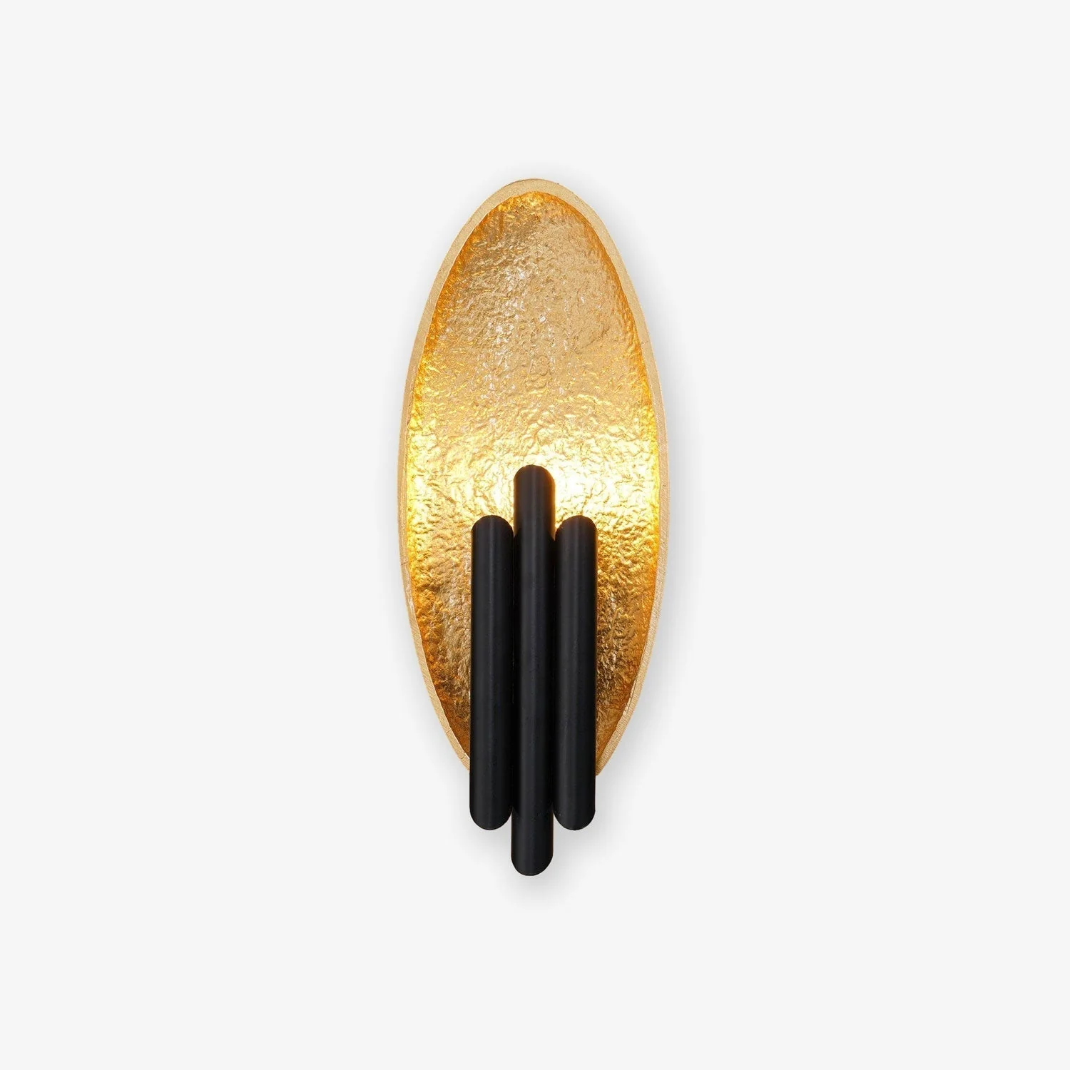 Lustra Wall Sconce Gold Black Minimalist - Image 2