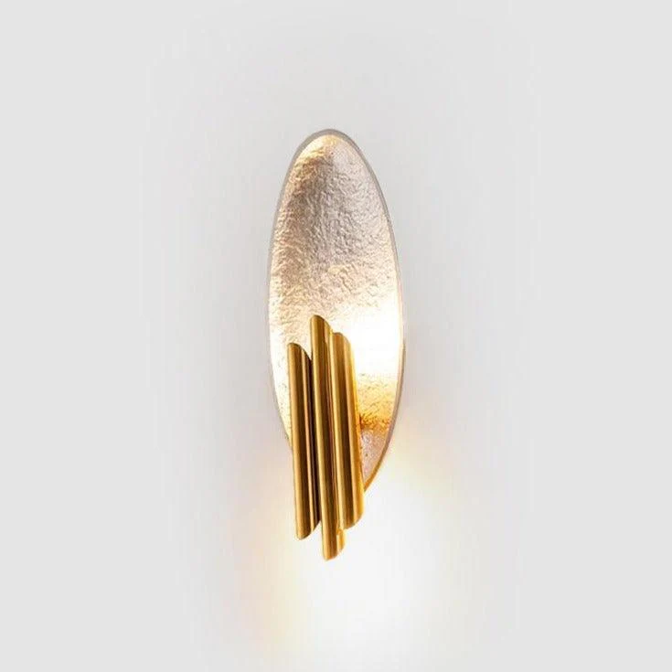 Lustra Wall Sconce Gold Black Minimalist - Image 3