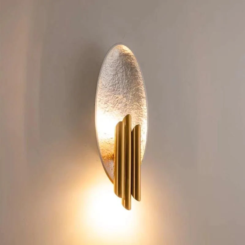 Lustra Wall Sconce Gold Black Minimalist - Image 4