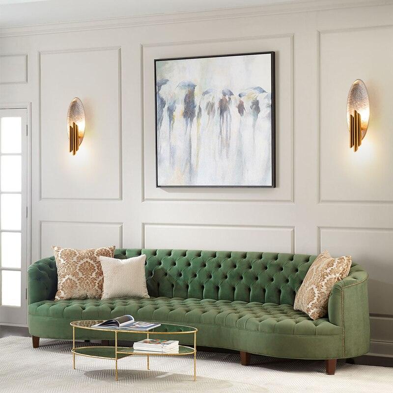 Lustra Wall Sconce Gold Black Minimalist - Image 8