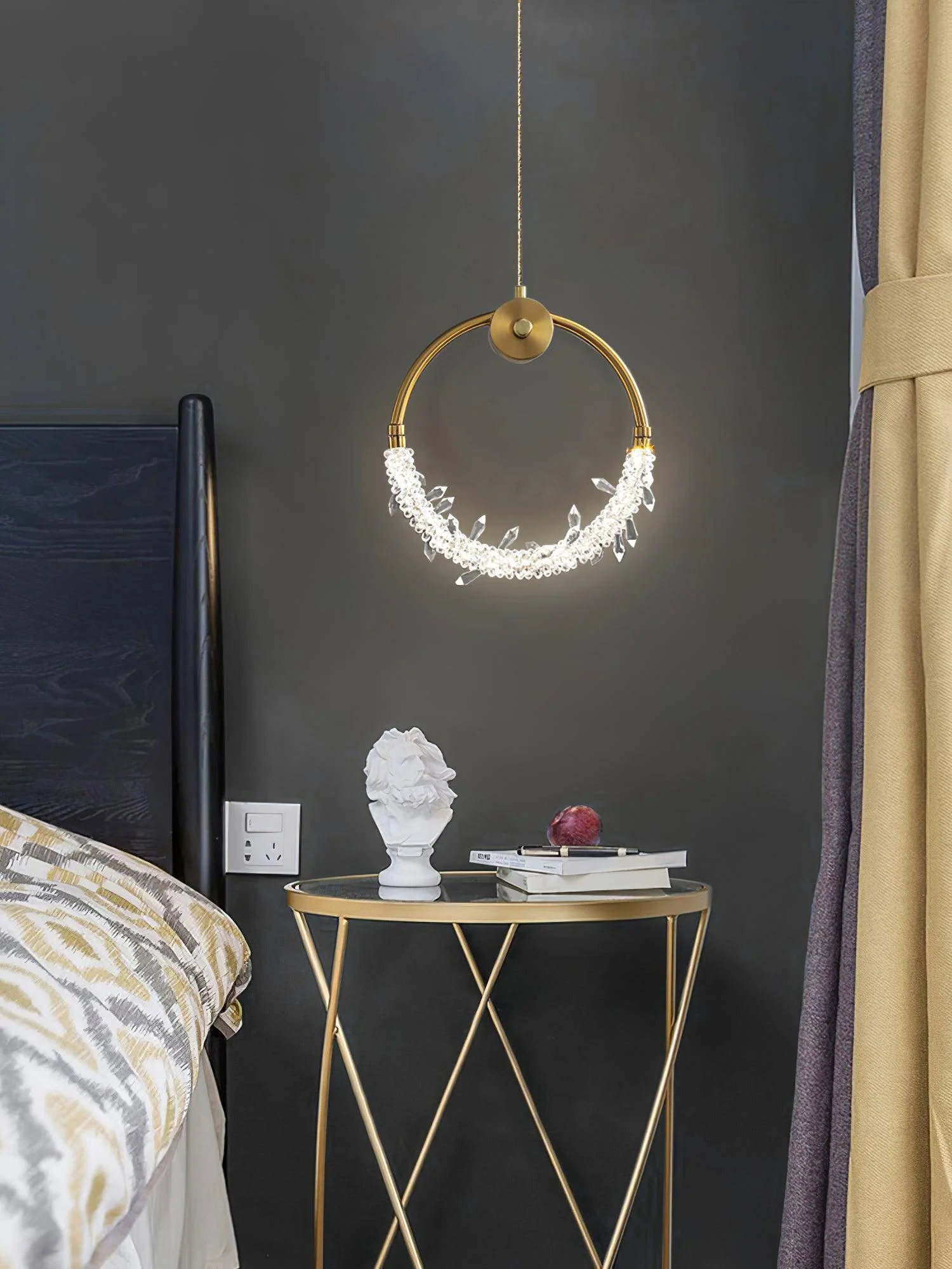Lustre Elegant Crystal Pendant Light - Image 12