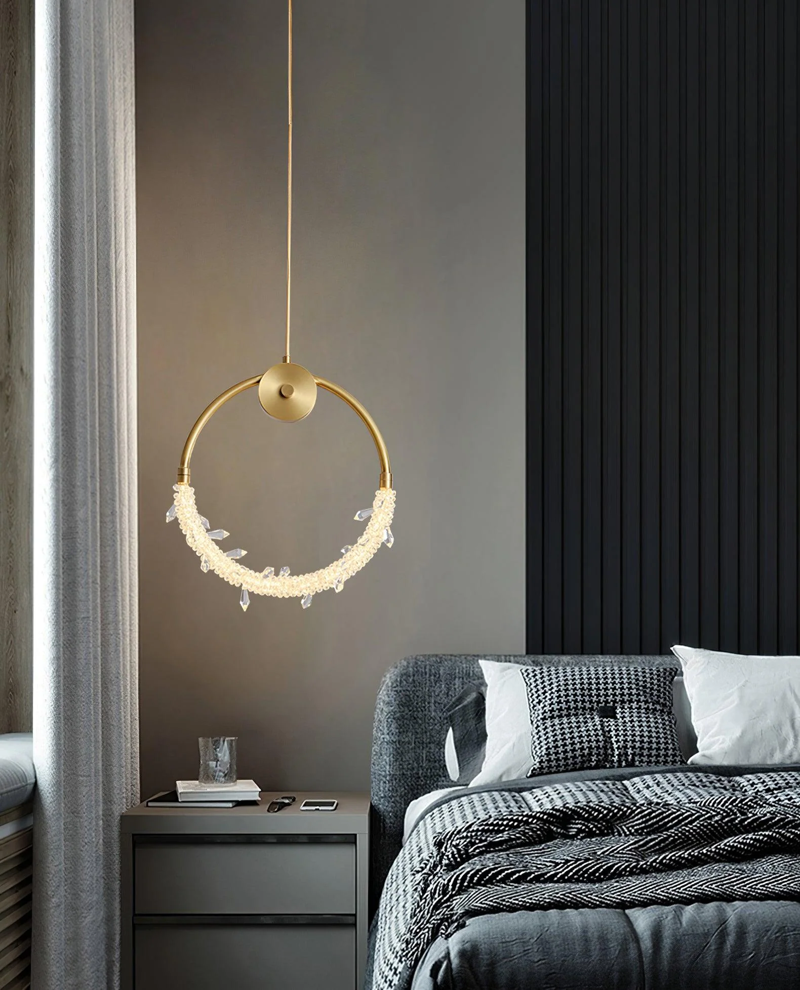 Lustre Elegant Crystal Pendant Light - Image 26