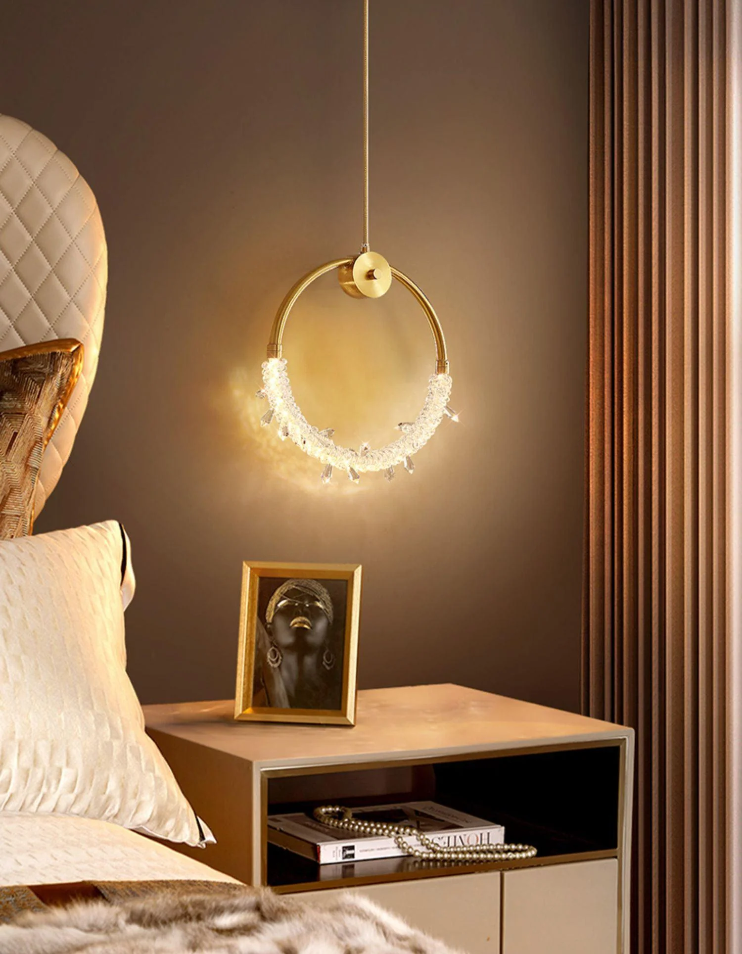 Lustre Elegant Crystal Pendant Light - Image 27