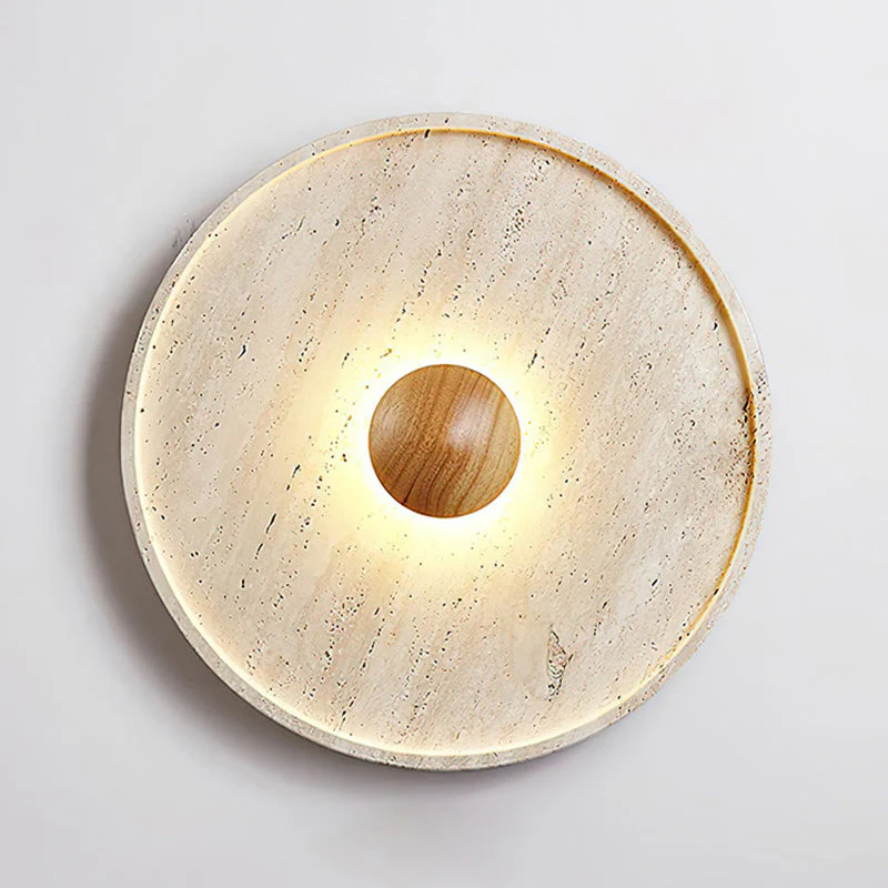 Luxely Wabi-Sabi Travertine Wall Light - Image 11