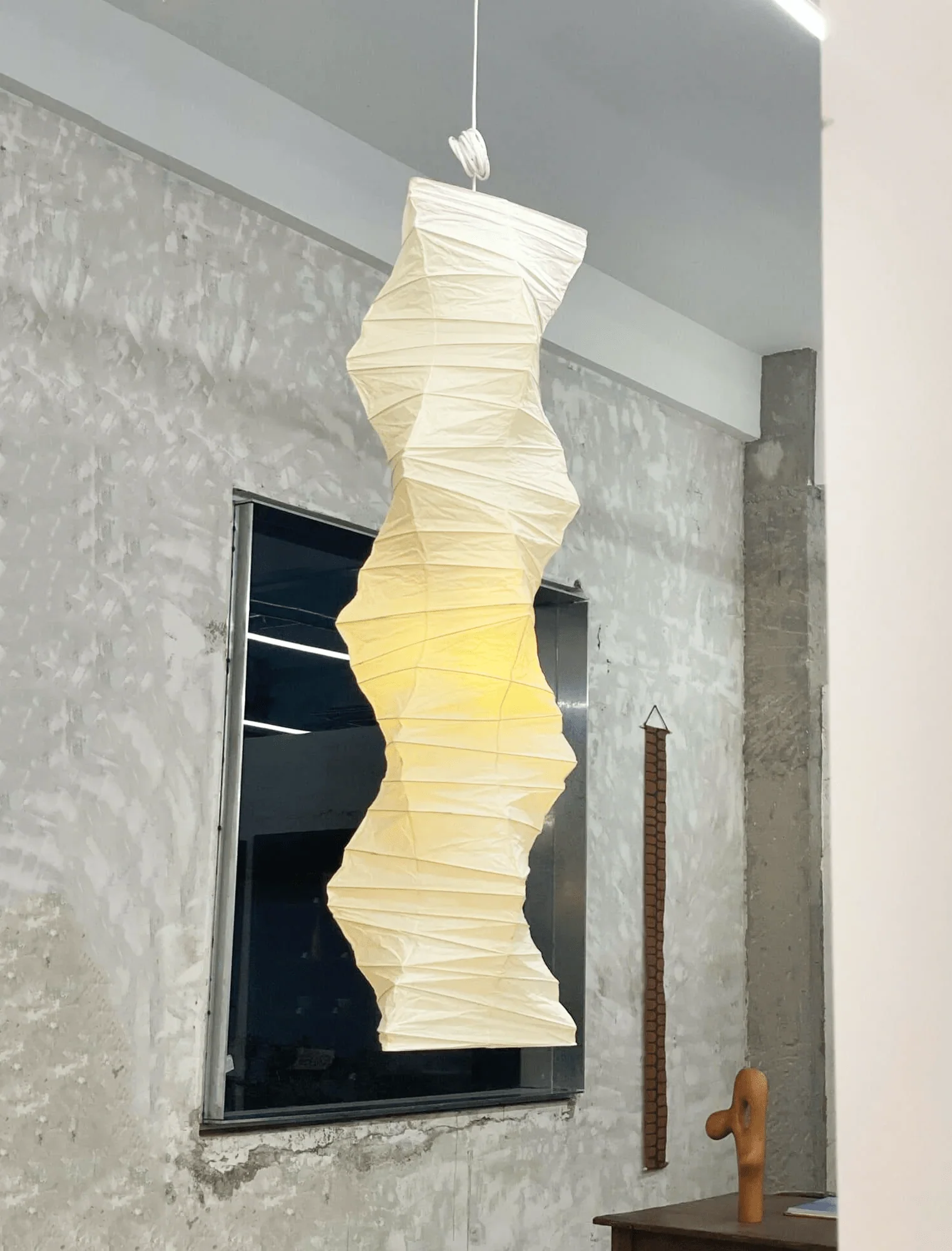 Lydia Modern Paper Pendant Light - Image 10