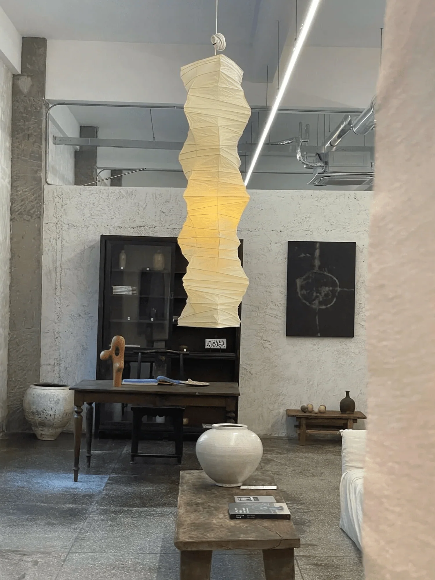 Lydia Modern Paper Pendant Light - Image 12