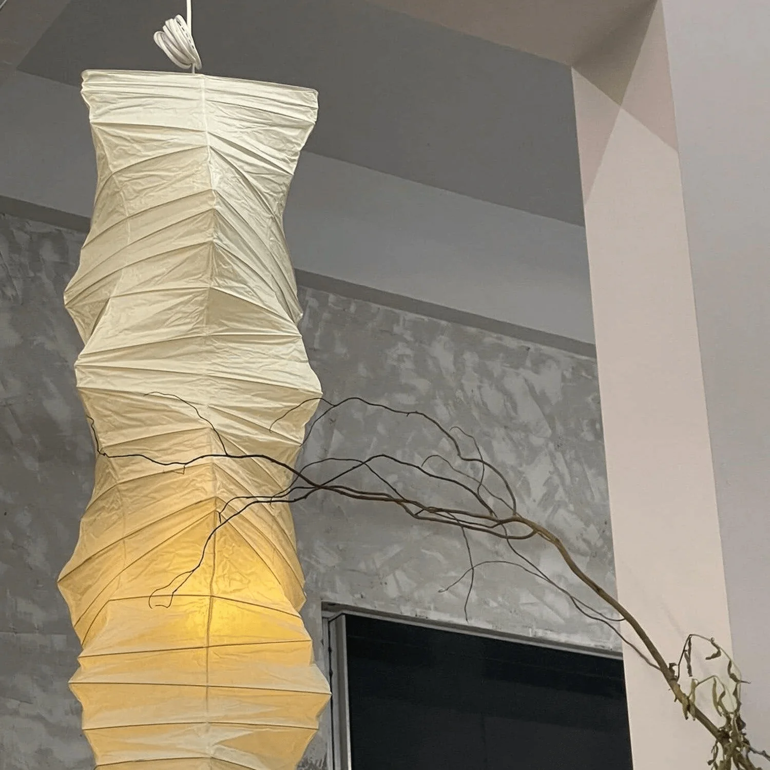 Lydia Modern Paper Pendant Light - Image 17