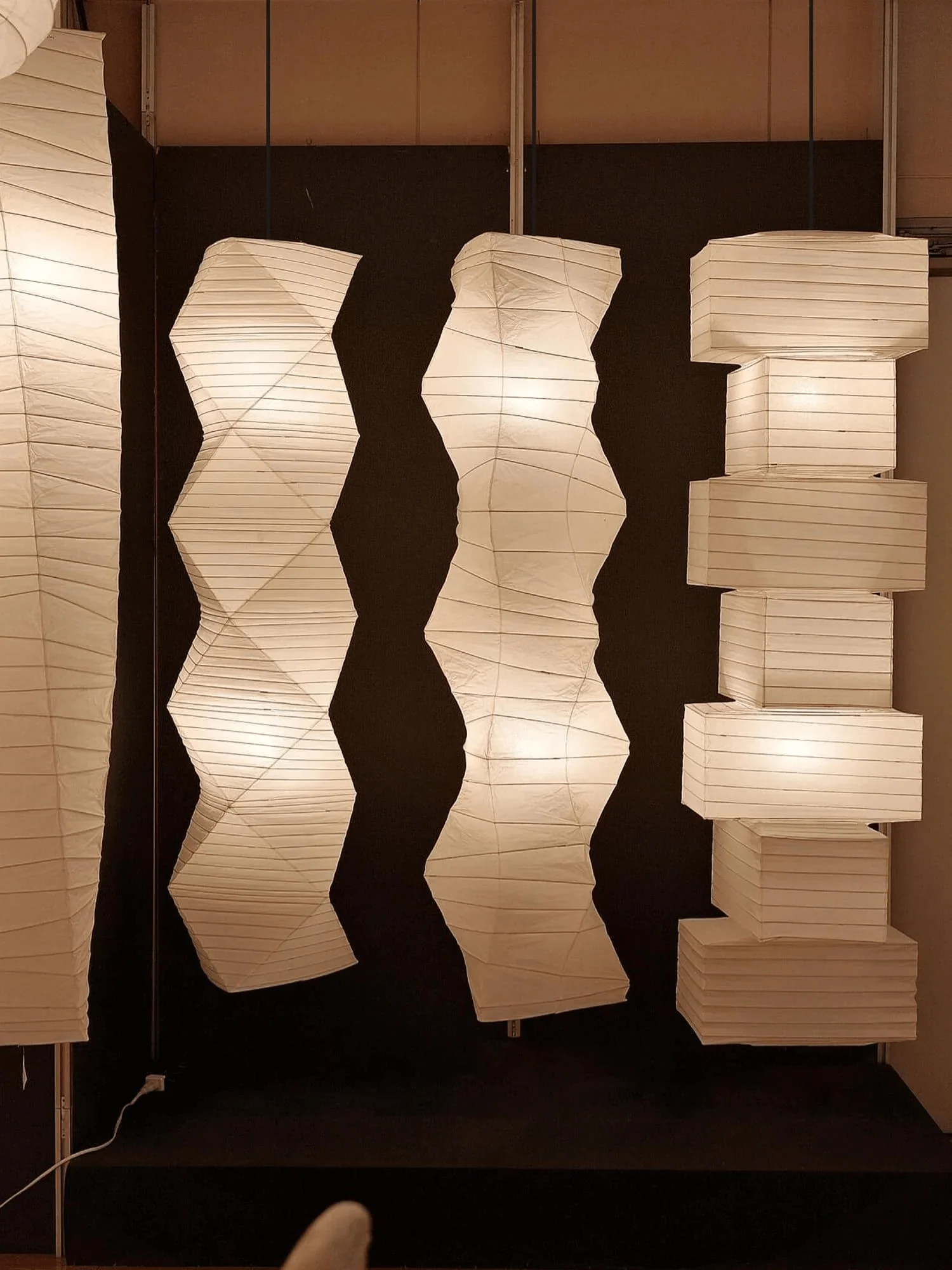 Lydia Modern Paper Pendant Light - Image 19