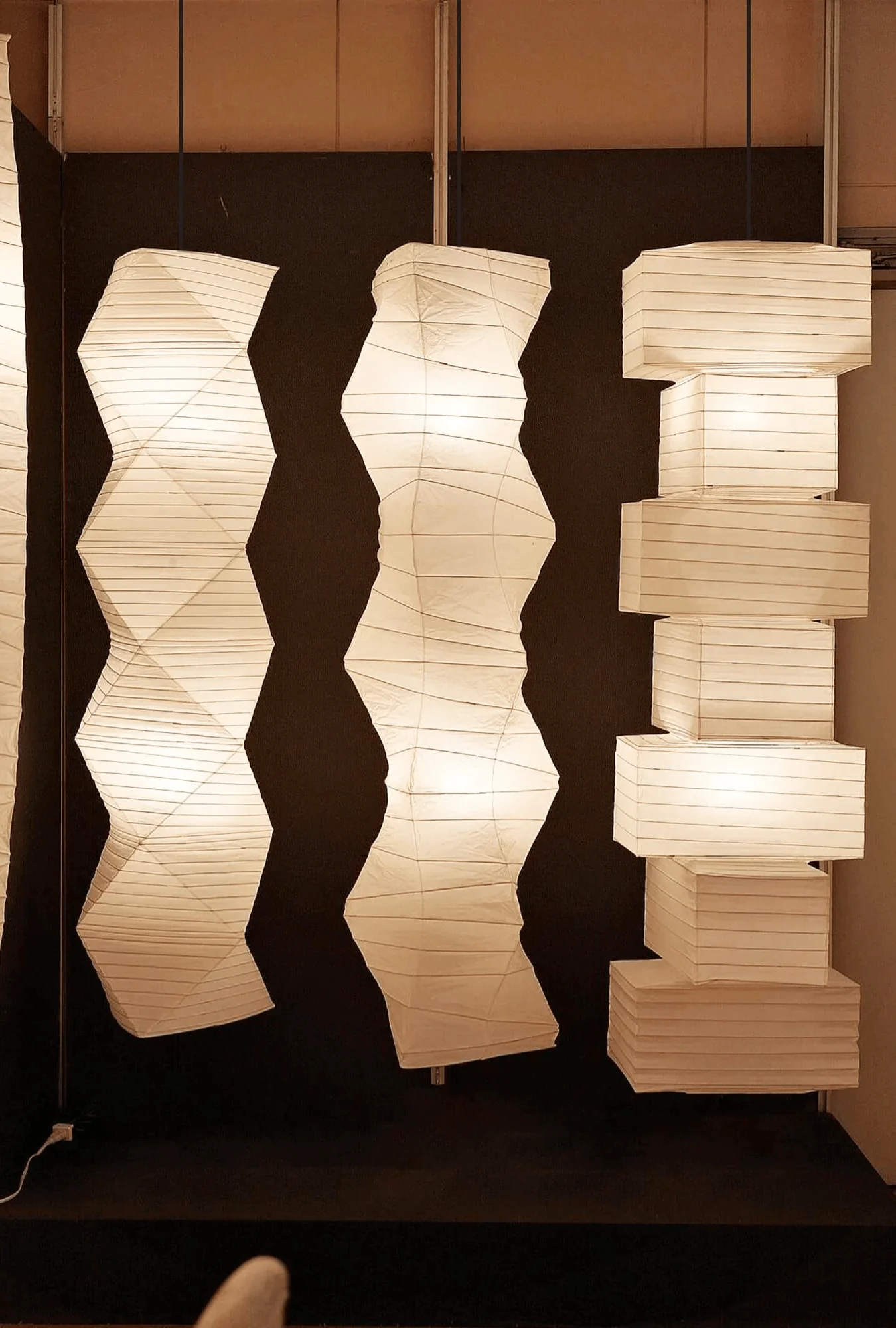 Lydia Modern Paper Pendant Light - Image 3
