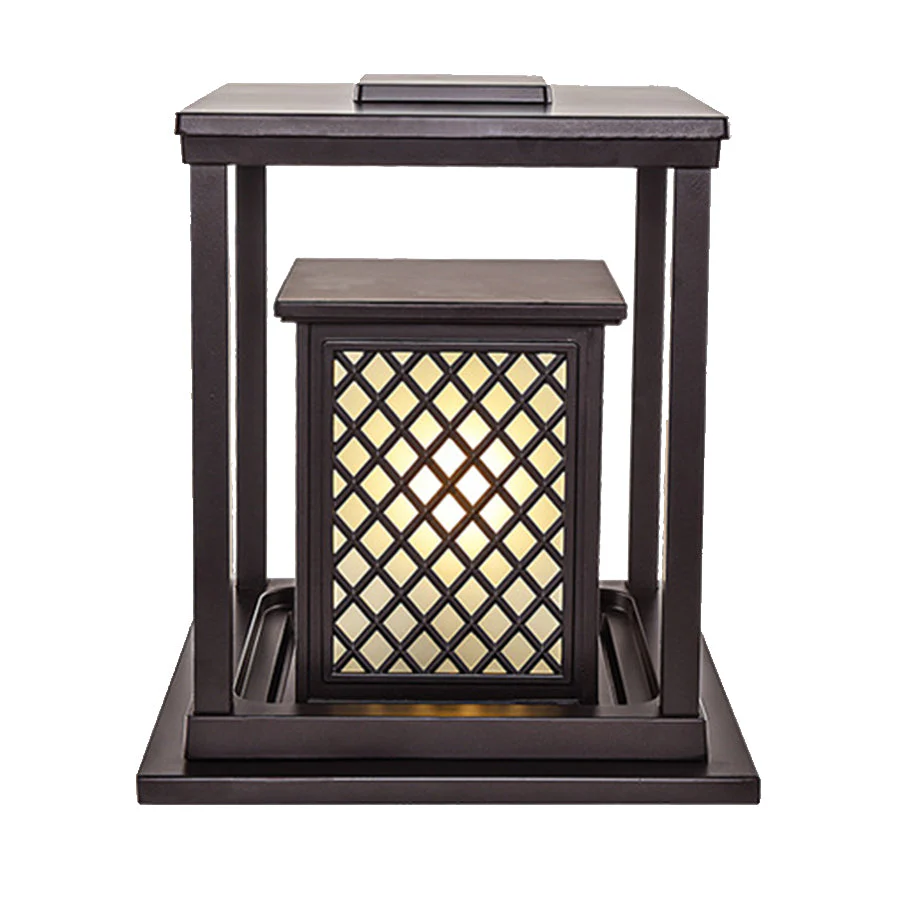 Lyndon Square Modern Style Outdoor Pillar Lights - Image 8