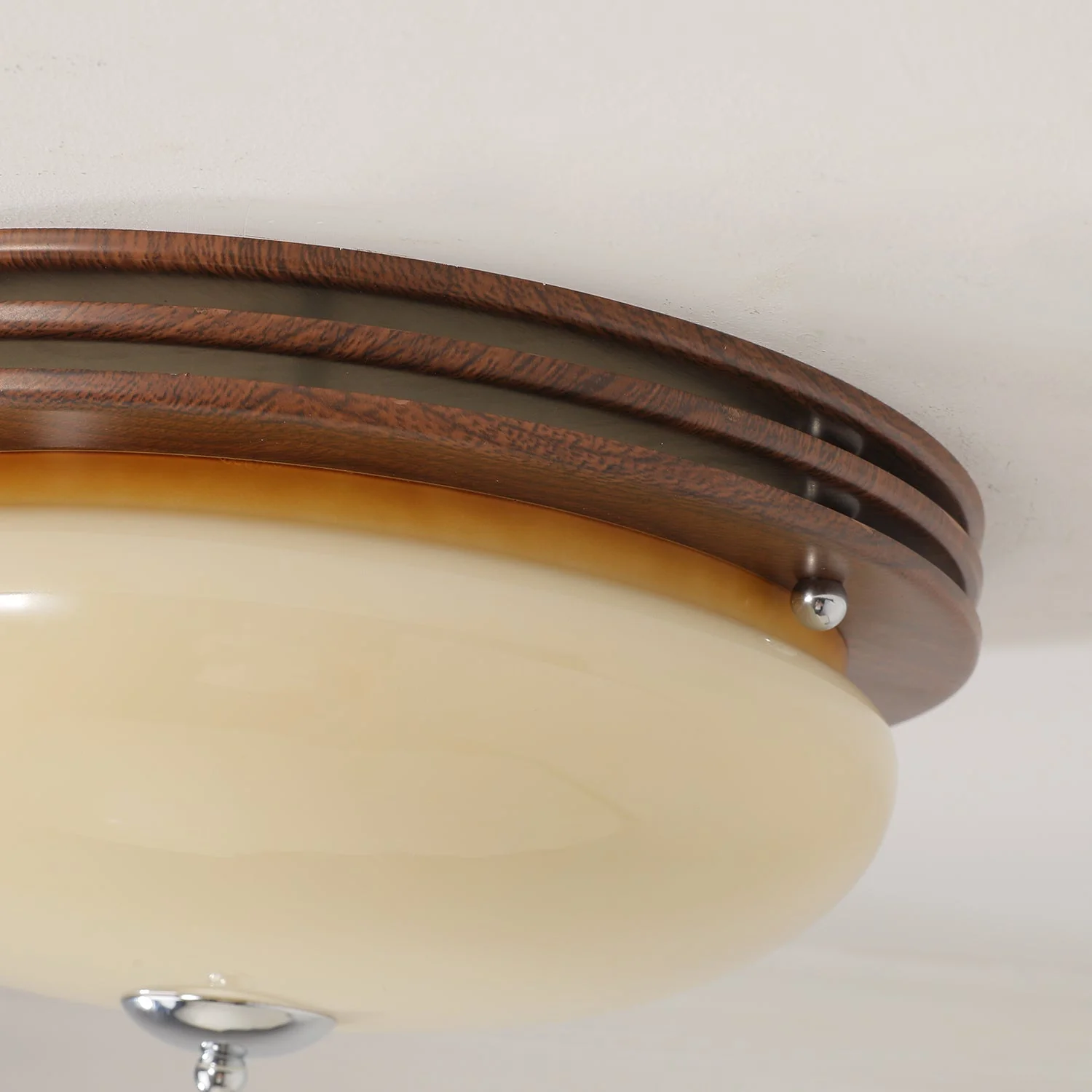 Lysilarae Nordic Art Classic Sphere Glass Ceiling Light - Image 3