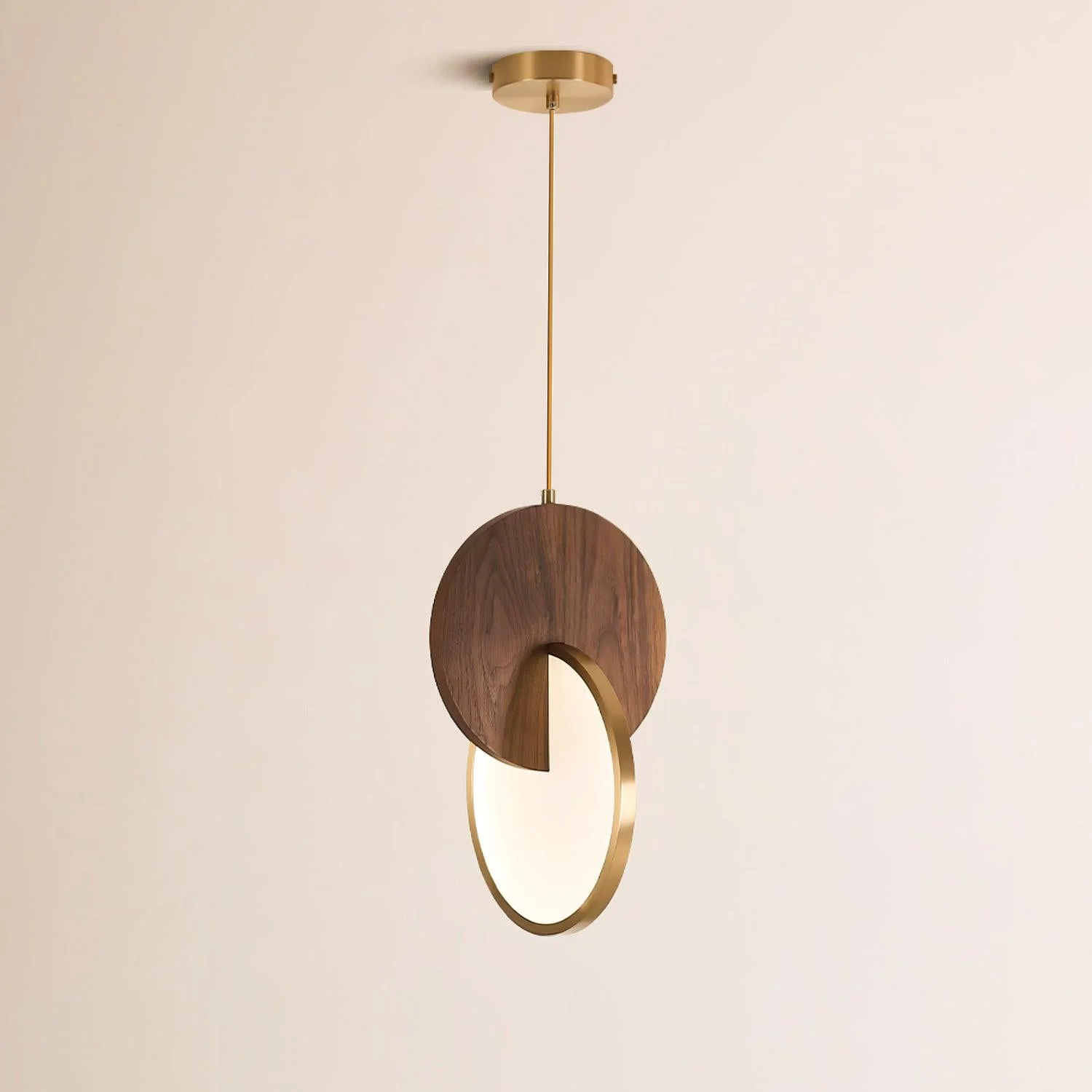 Lysola Wood Ring Pendant Light - Image 31