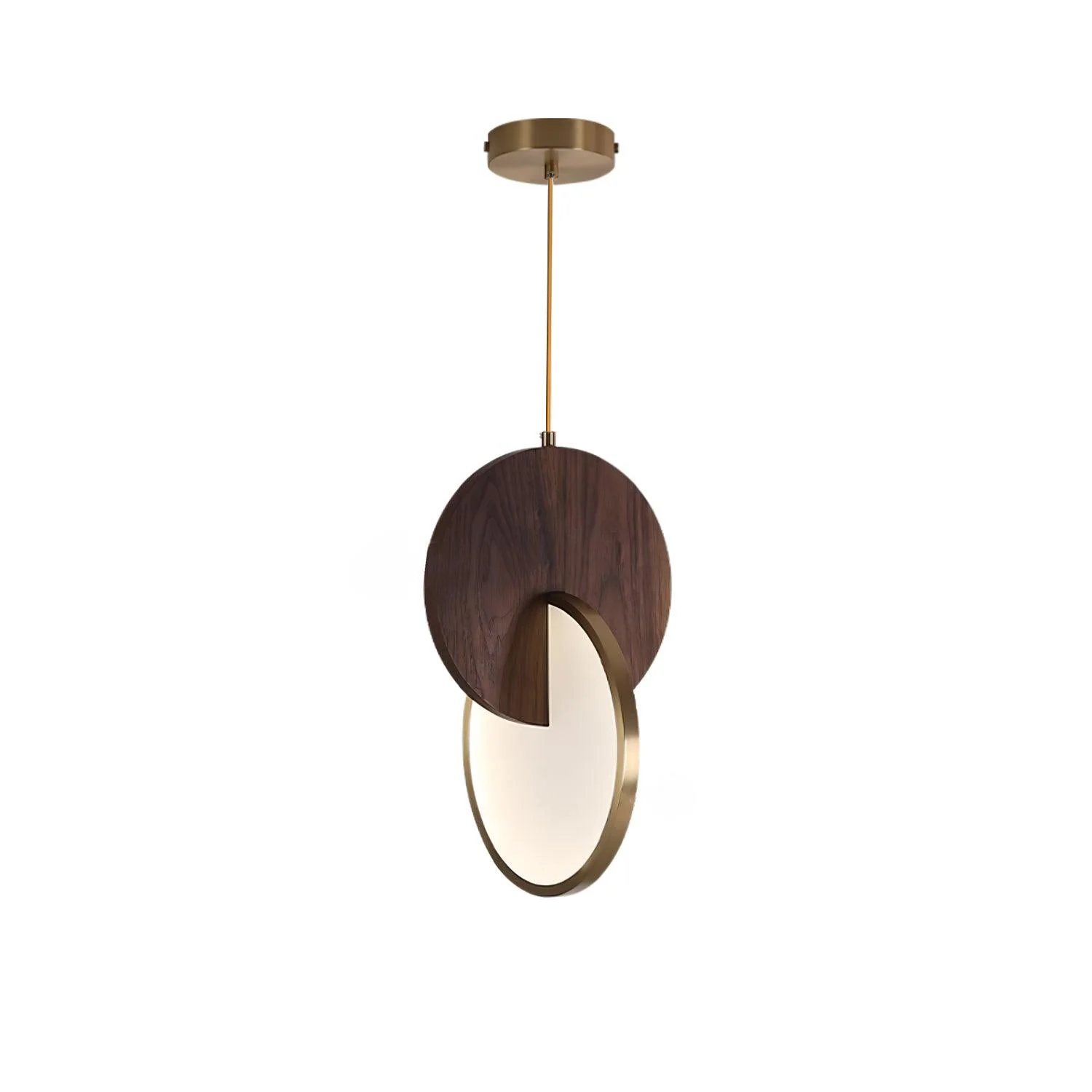 Lysola Wood Ring Pendant Light - Image 5