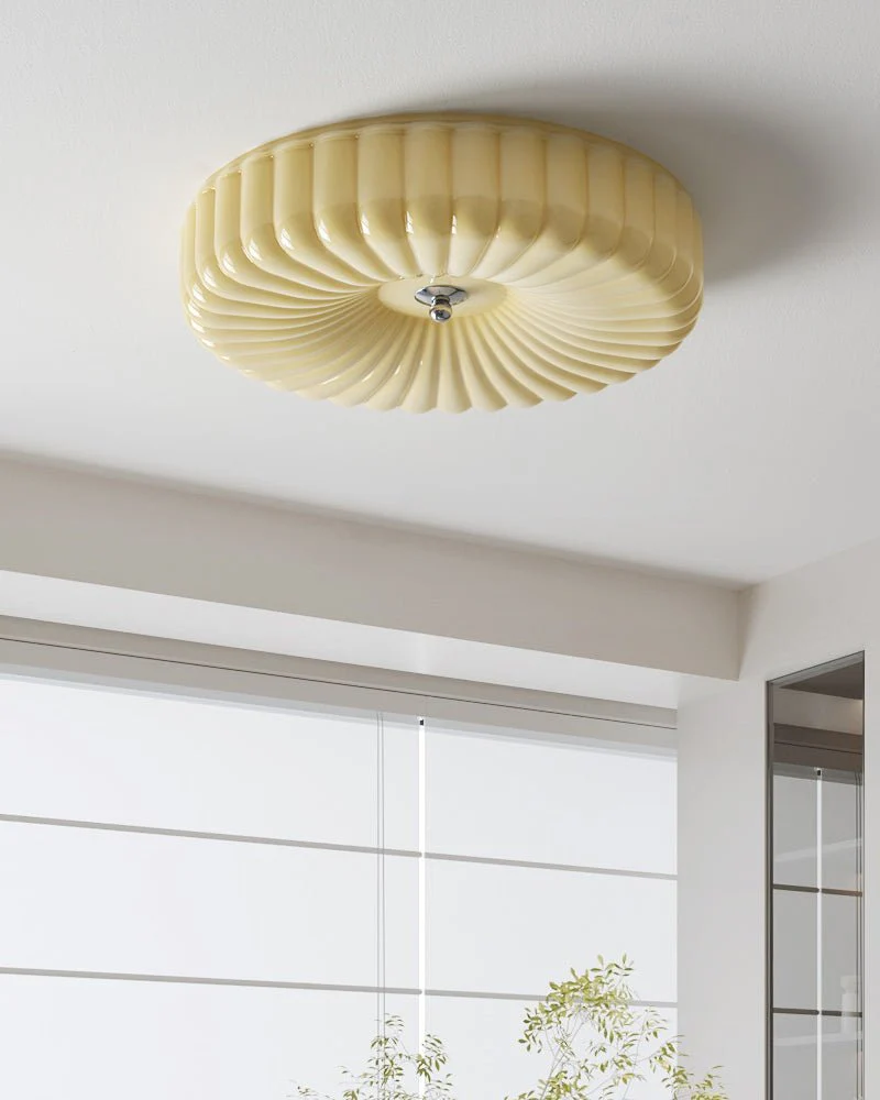Lyvelus Nordic Art Ripple Glass Ceiling Light - Image 11