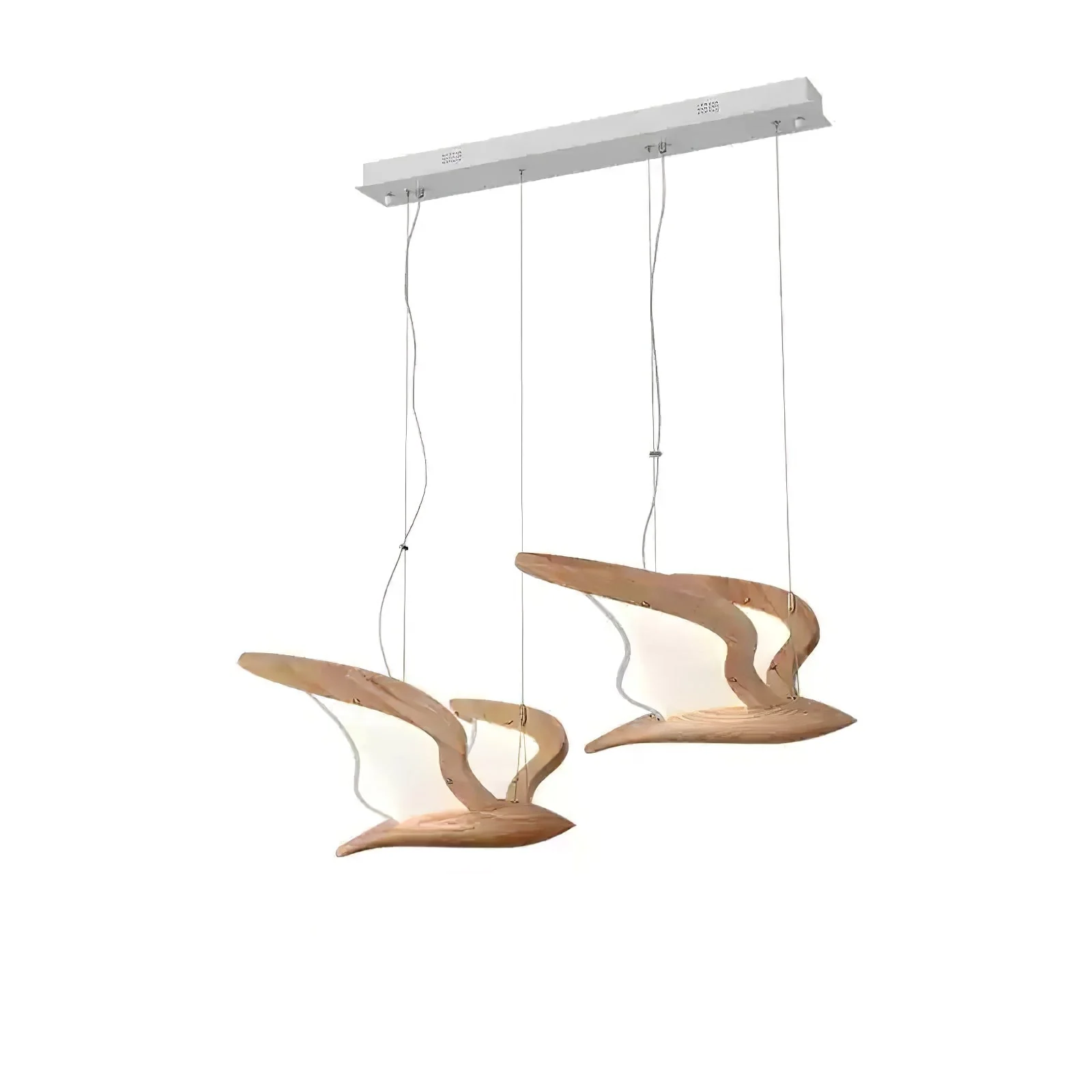 Lyvynia Organic Wood Pendant Light - Image 19