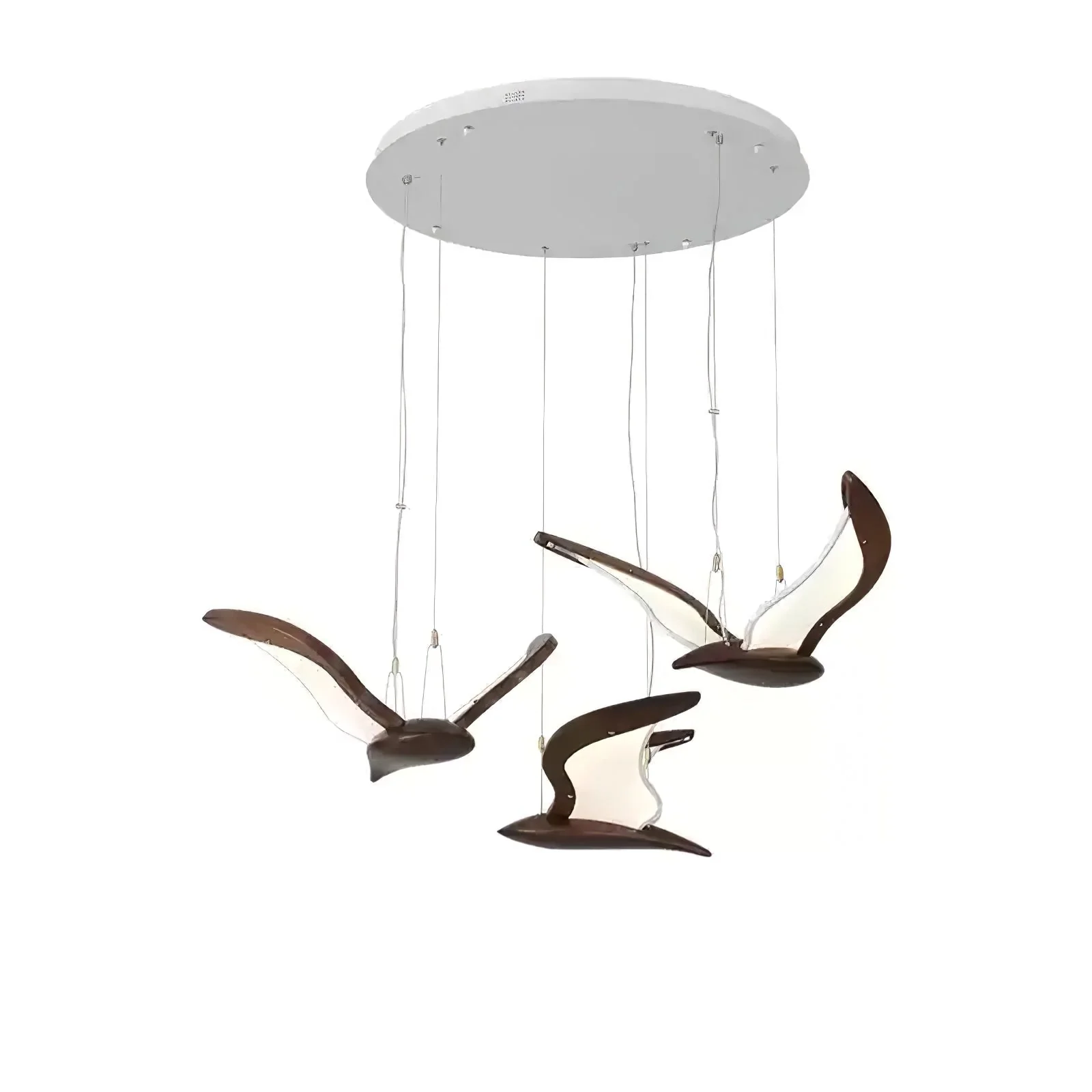 Lyvynia Organic Wood Pendant Light - Image 26