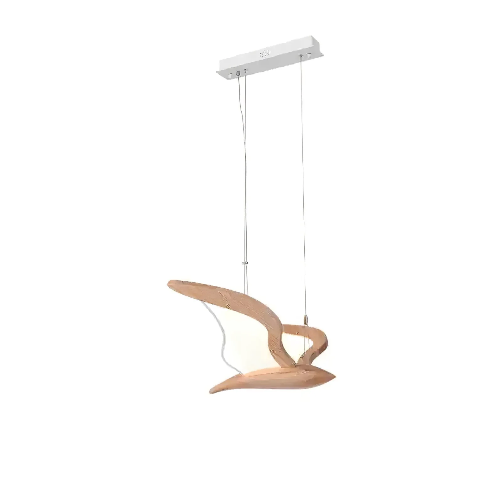 Lyvynia Organic Wood Pendant Light - Image 8