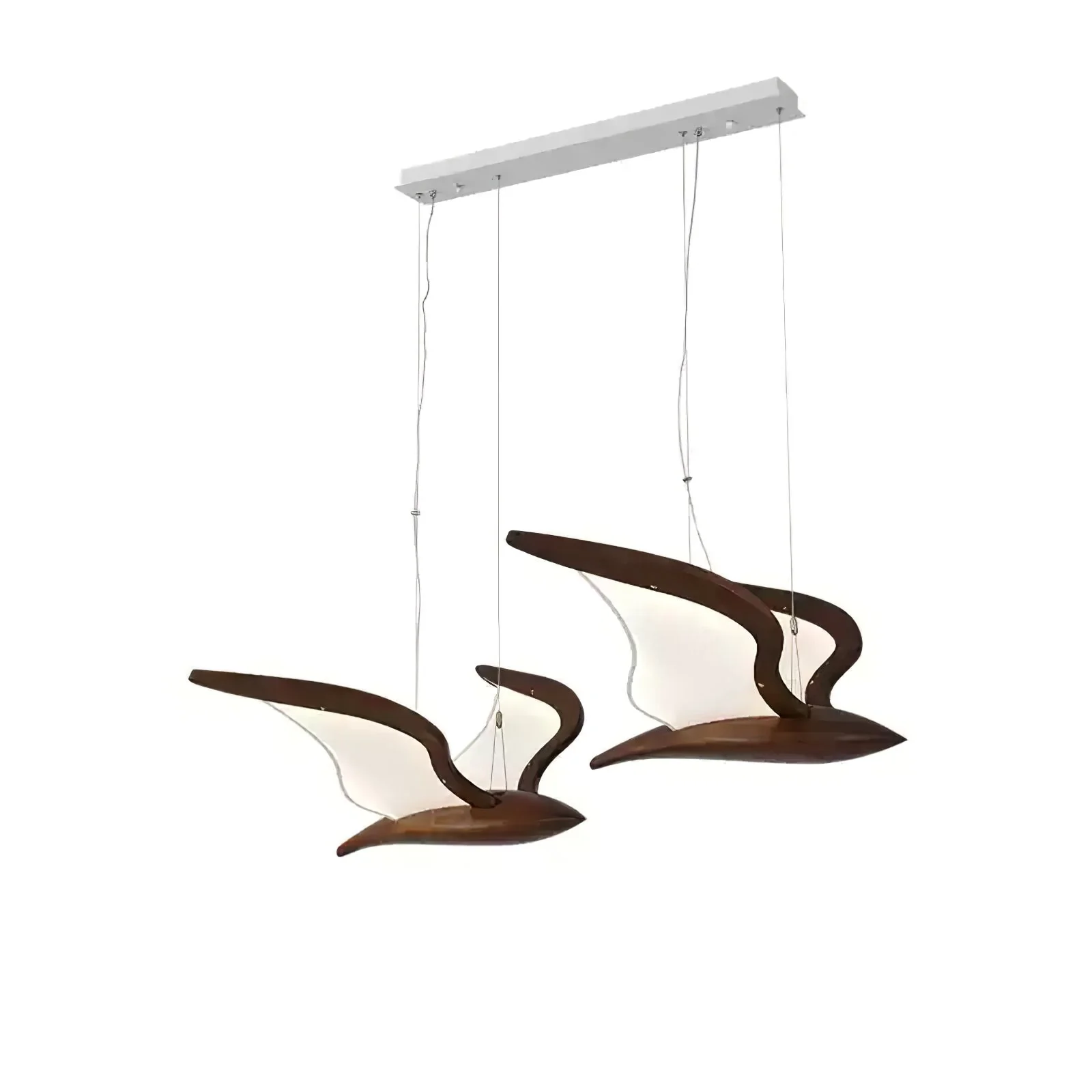 Lyvynia Organic Wood Pendant Light - Image 9