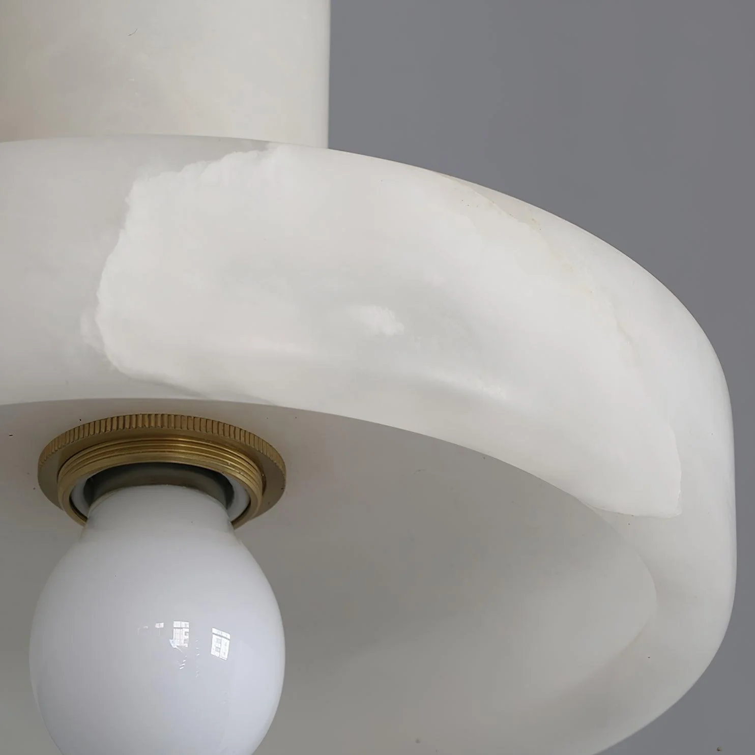 Lyvynos Stacked Alabaster Pendant Light - Image 7