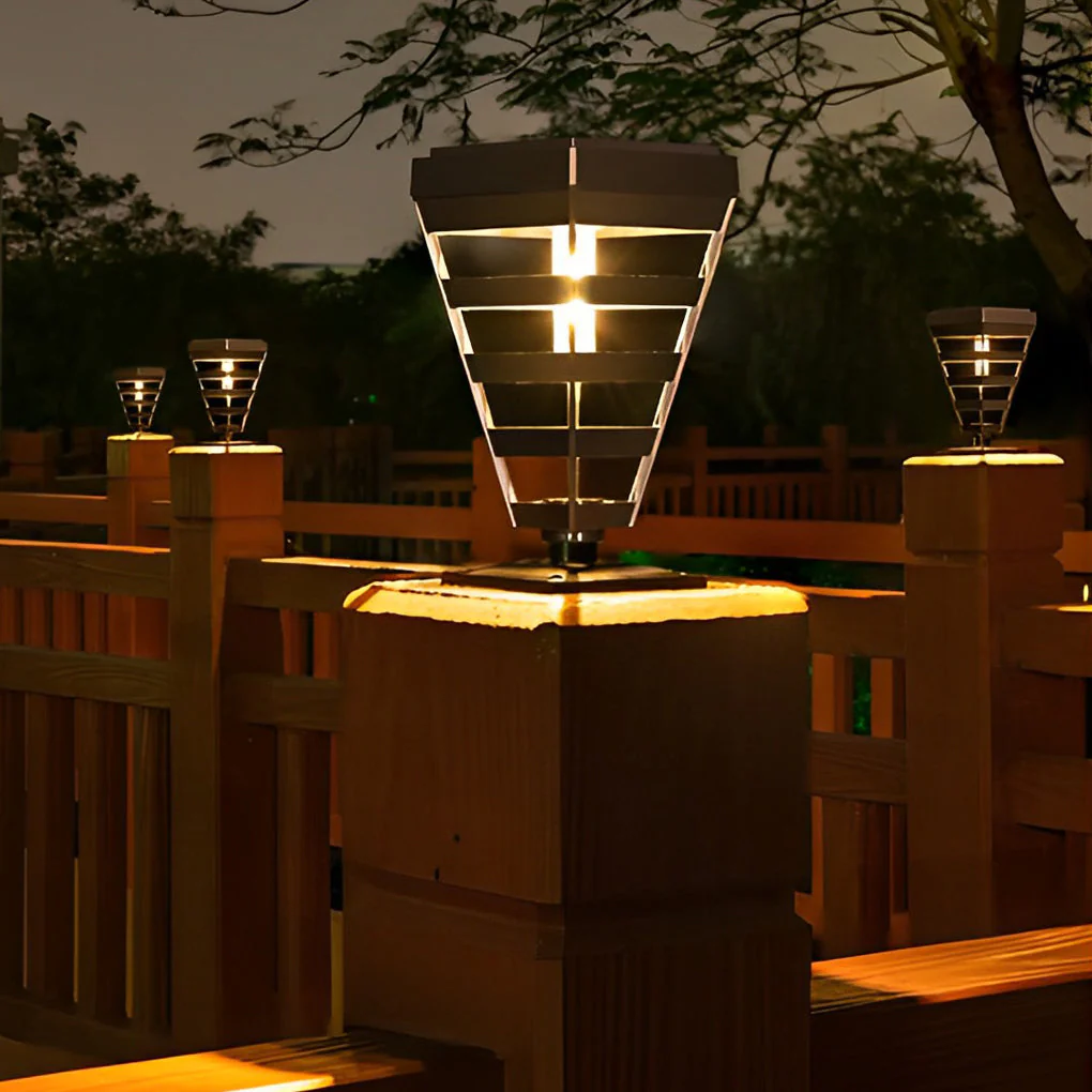 Madg Smart Solar ABS Outdoor Post Lawn Lamp - Image 2