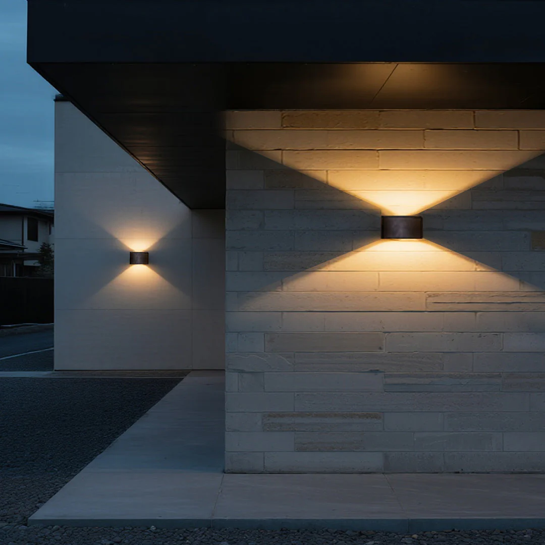 Magda Minimalist Style Outdoor Wall Light - Image 7