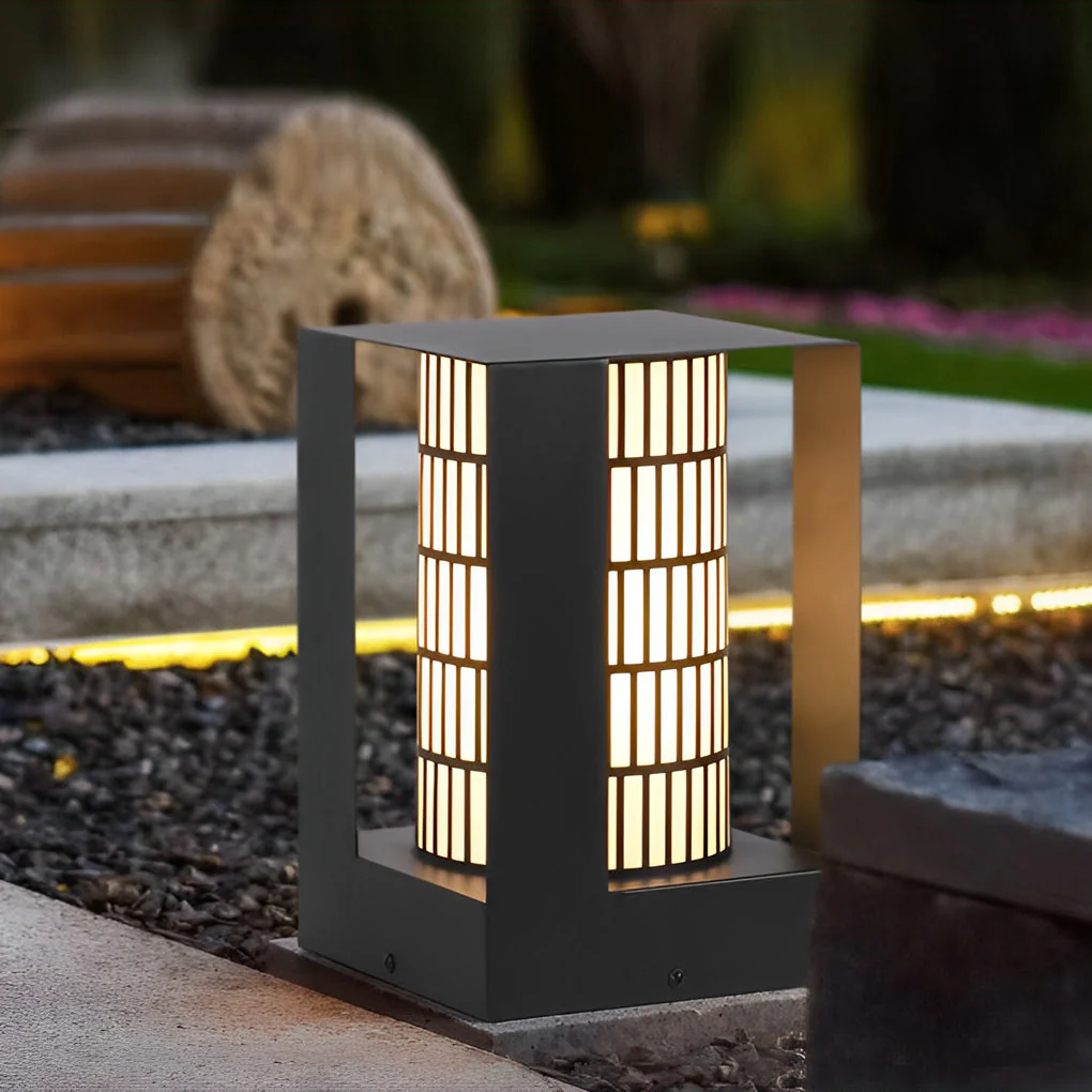 Maian Cylinder Lantern LED Outdoor Light - Image 6