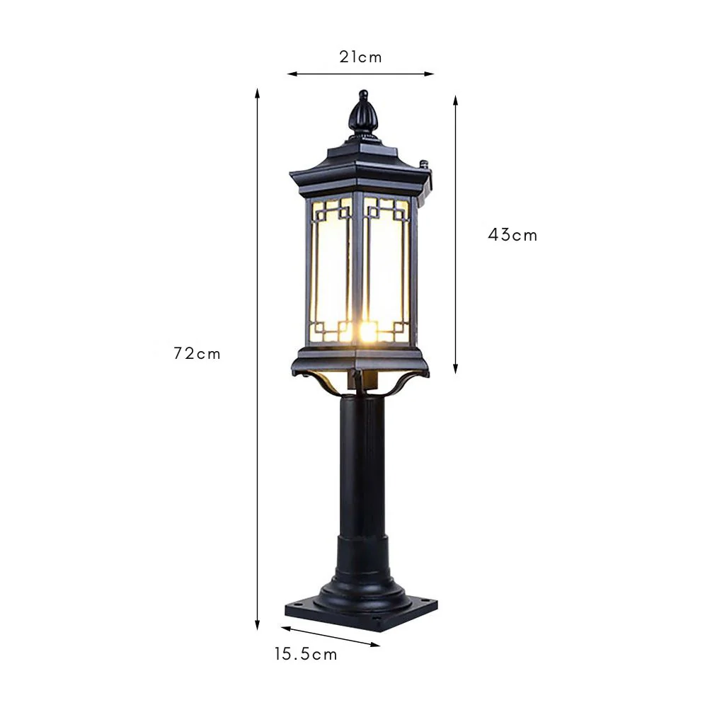 Margoty Traditional Rhombus Outdoor Pathway Lights - Image 11