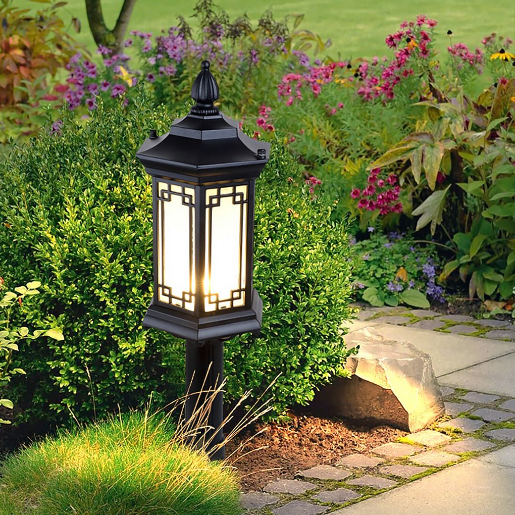 Margoty Traditional Rhombus Outdoor Pathway Lights - Image 4