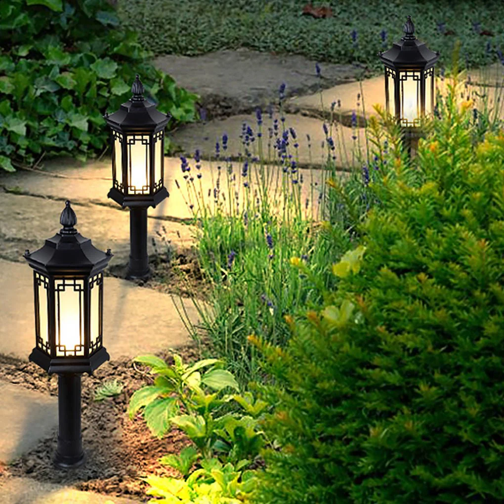 Margoty Traditional Rhombus Outdoor Pathway Lights - Image 8
